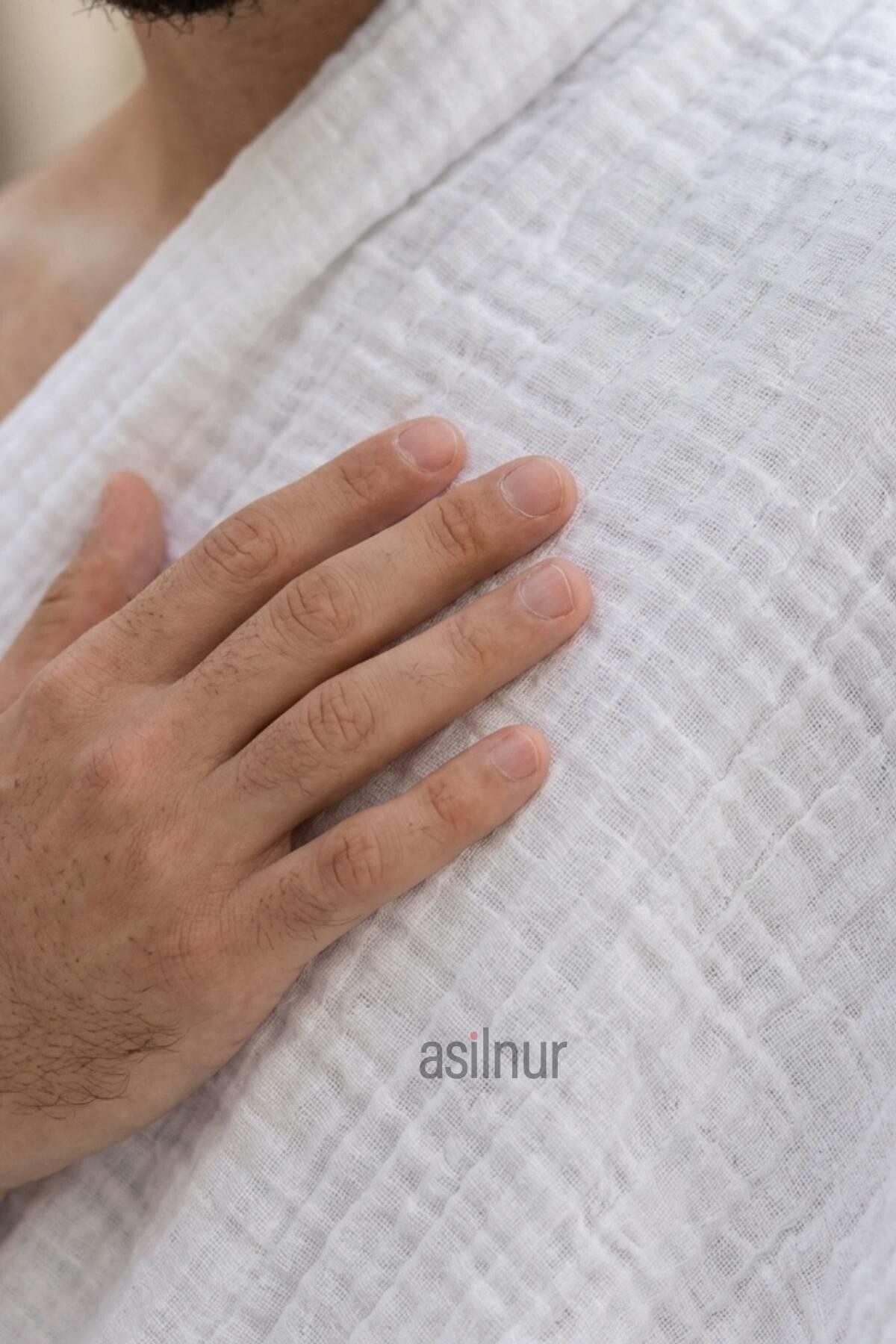 % 100 Pamuk Müslin İhram 110x220 CM - 3