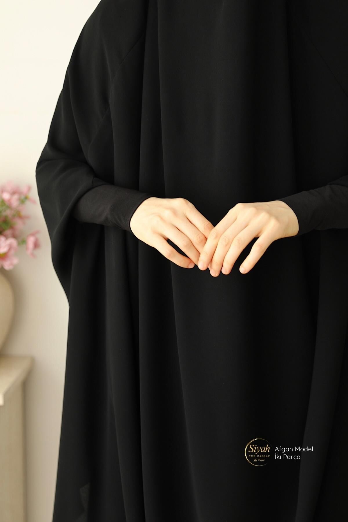 Afgan İki Parça Sandy Kol Soft Krep Çarşaf - 7