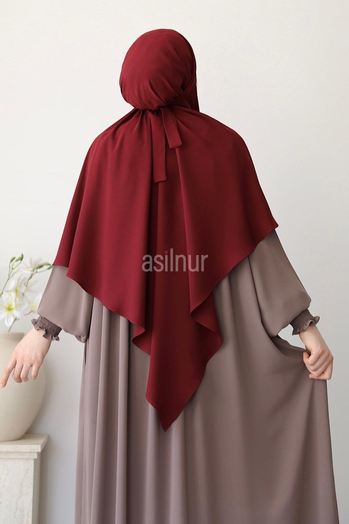 Alya Tek Katlı Sufle Bordo - 9
