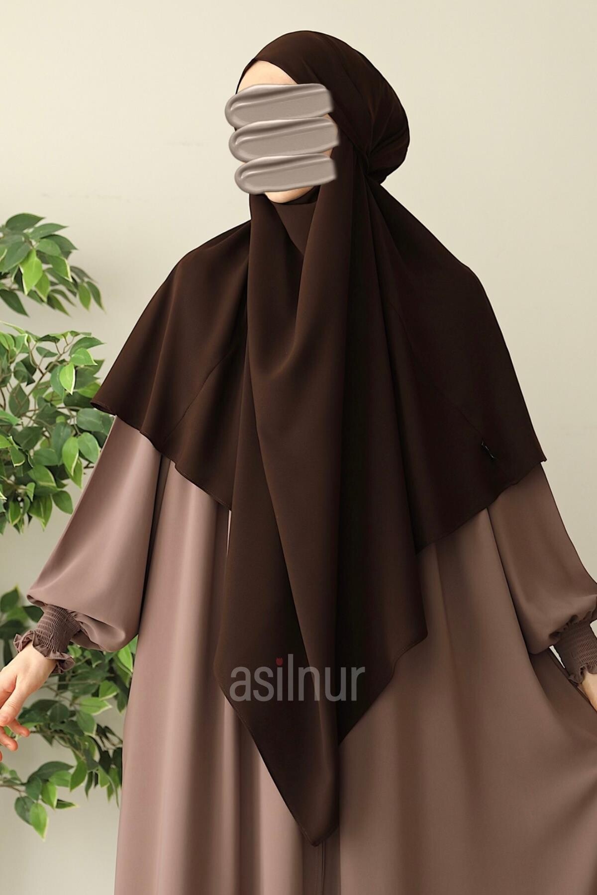 Alya Tek Katlı Sufle Kahverengi - ASİLNUR