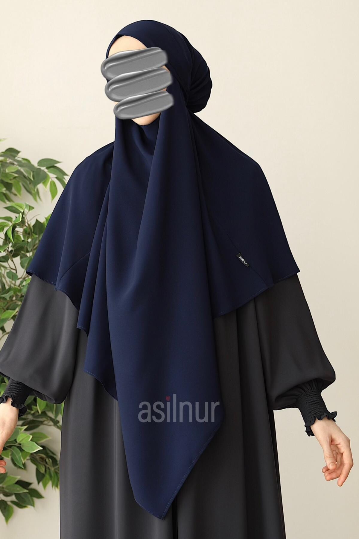 Alya Tek Katlı Sufle Lacivert - ASİLNUR