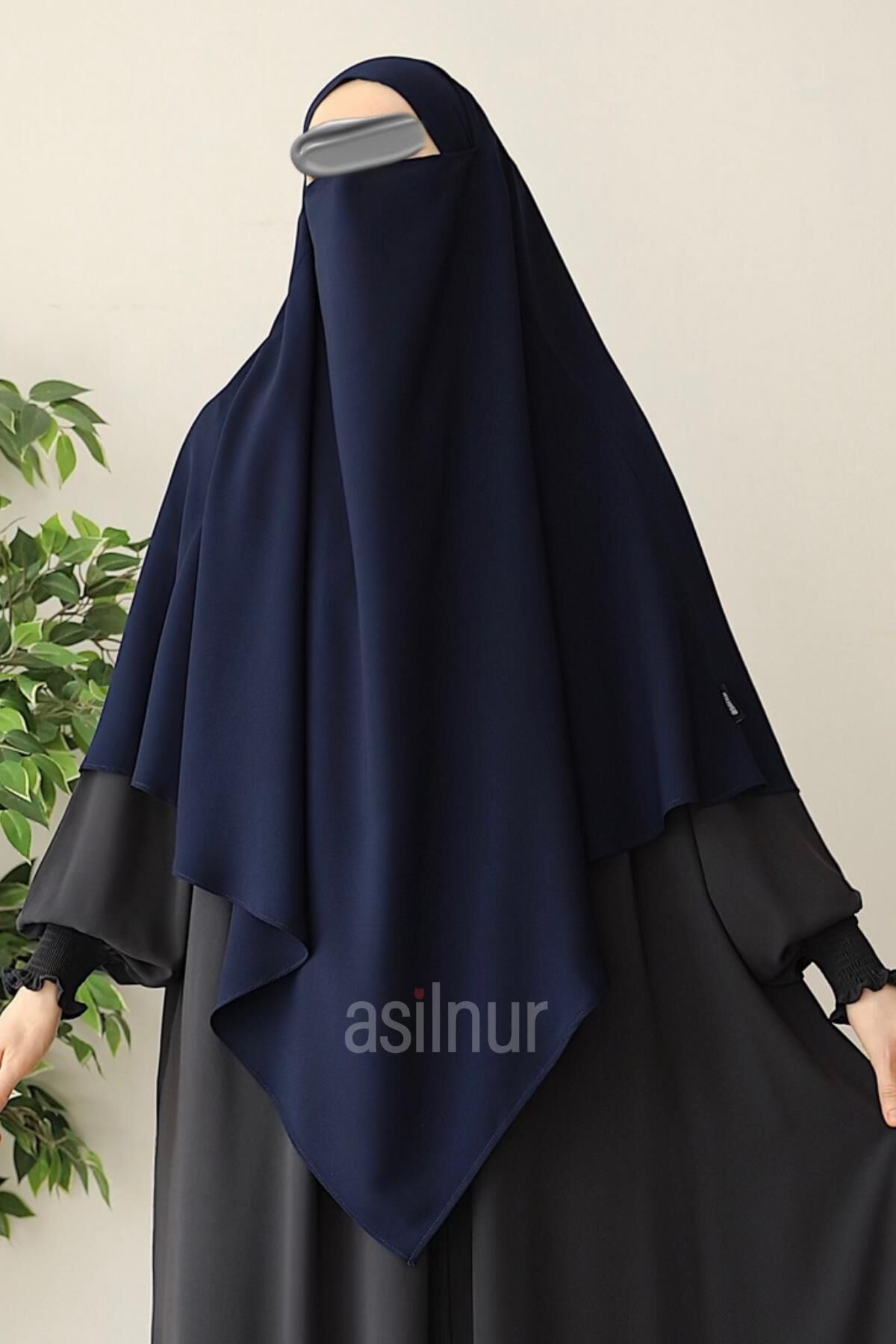 Alya Tek Katlı Sufle Lacivert - 3