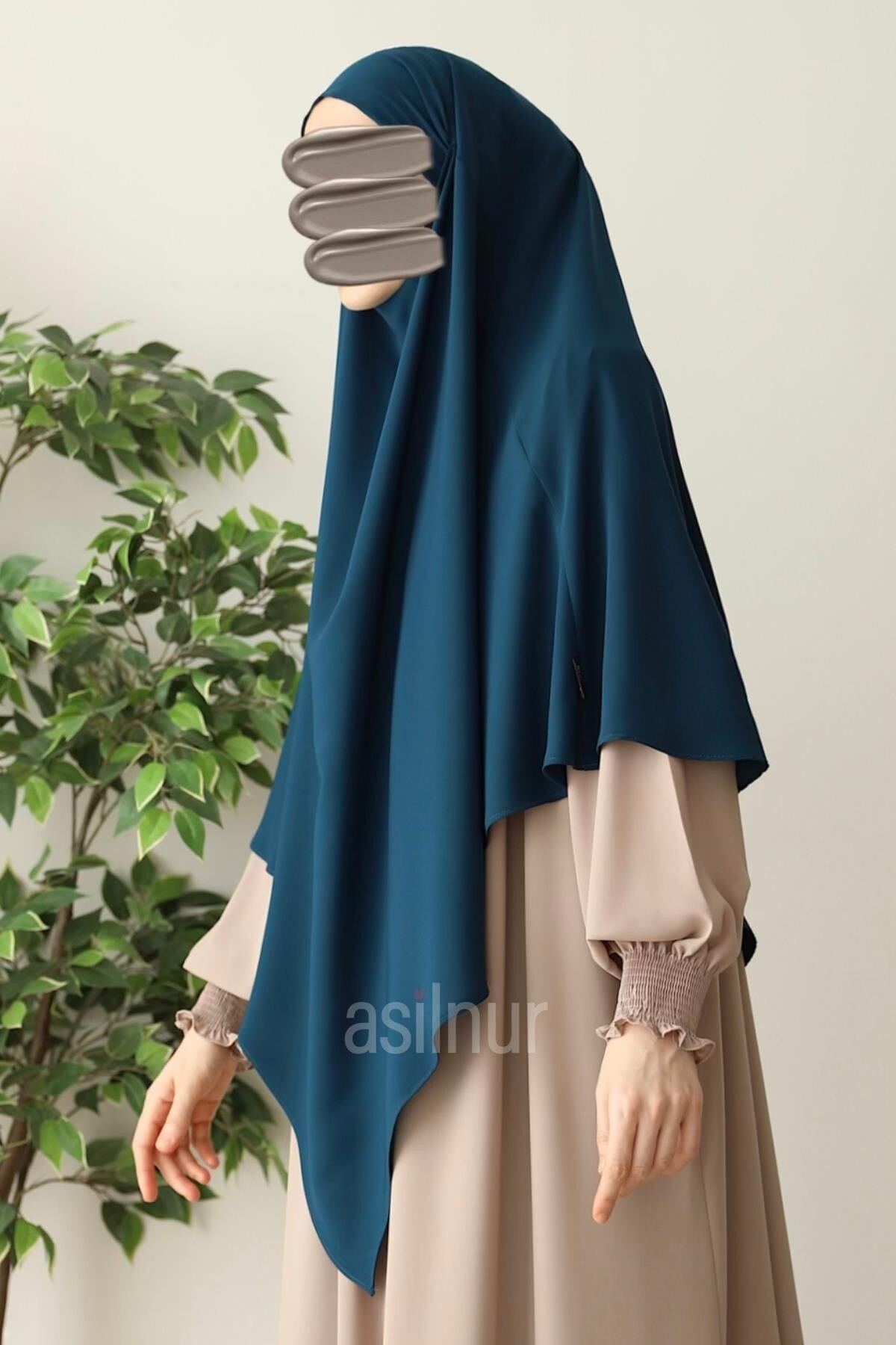 Alya Tek Katlı Sufle Petrol Mavisi - 5