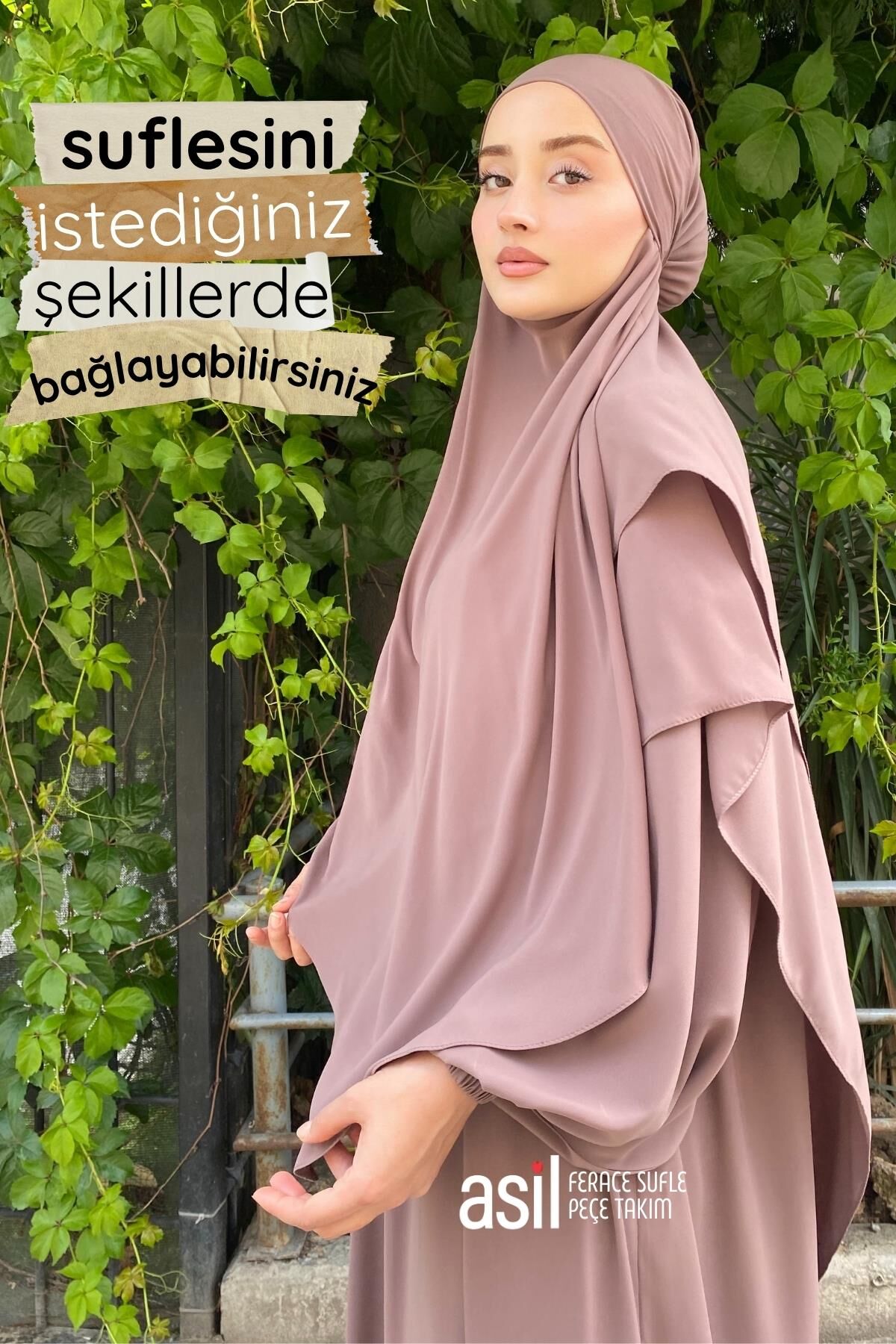 Asil Ferace Sufle Peçe Takım Toprak - 3