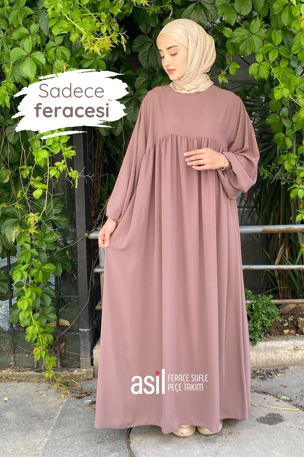Asil Ferace Sufle Peçe Takım Toprak - 6