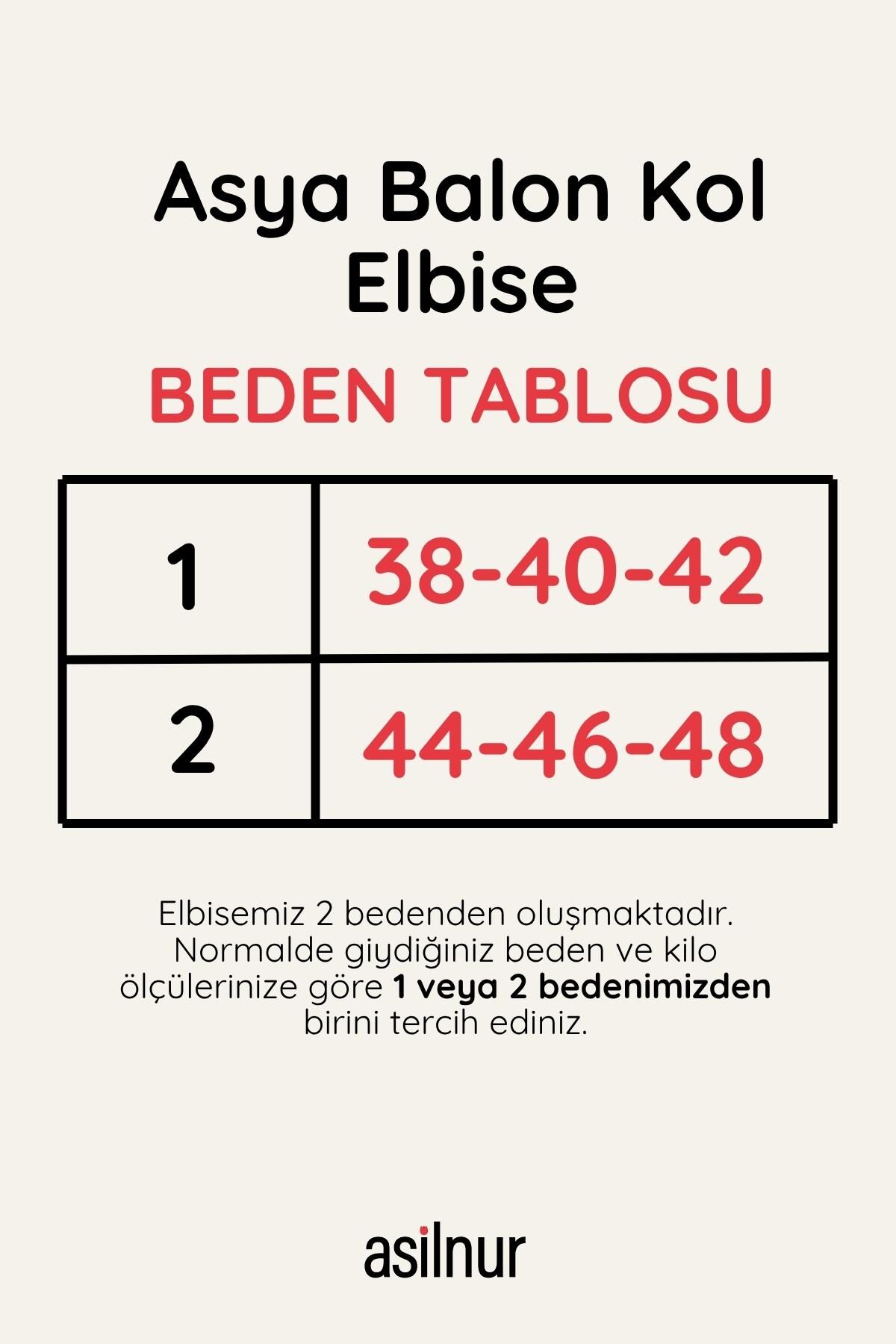 Asya Balon Kol Elbise Haki - 2