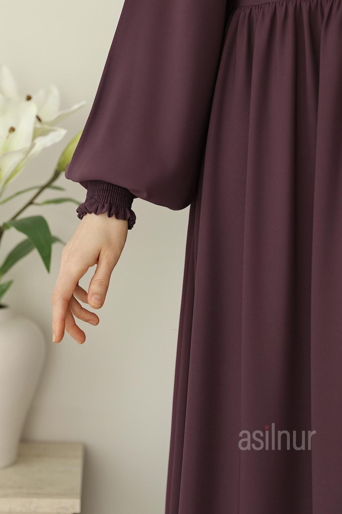 Ayşe Yakalı Pırlanta Elbise Gül - 7