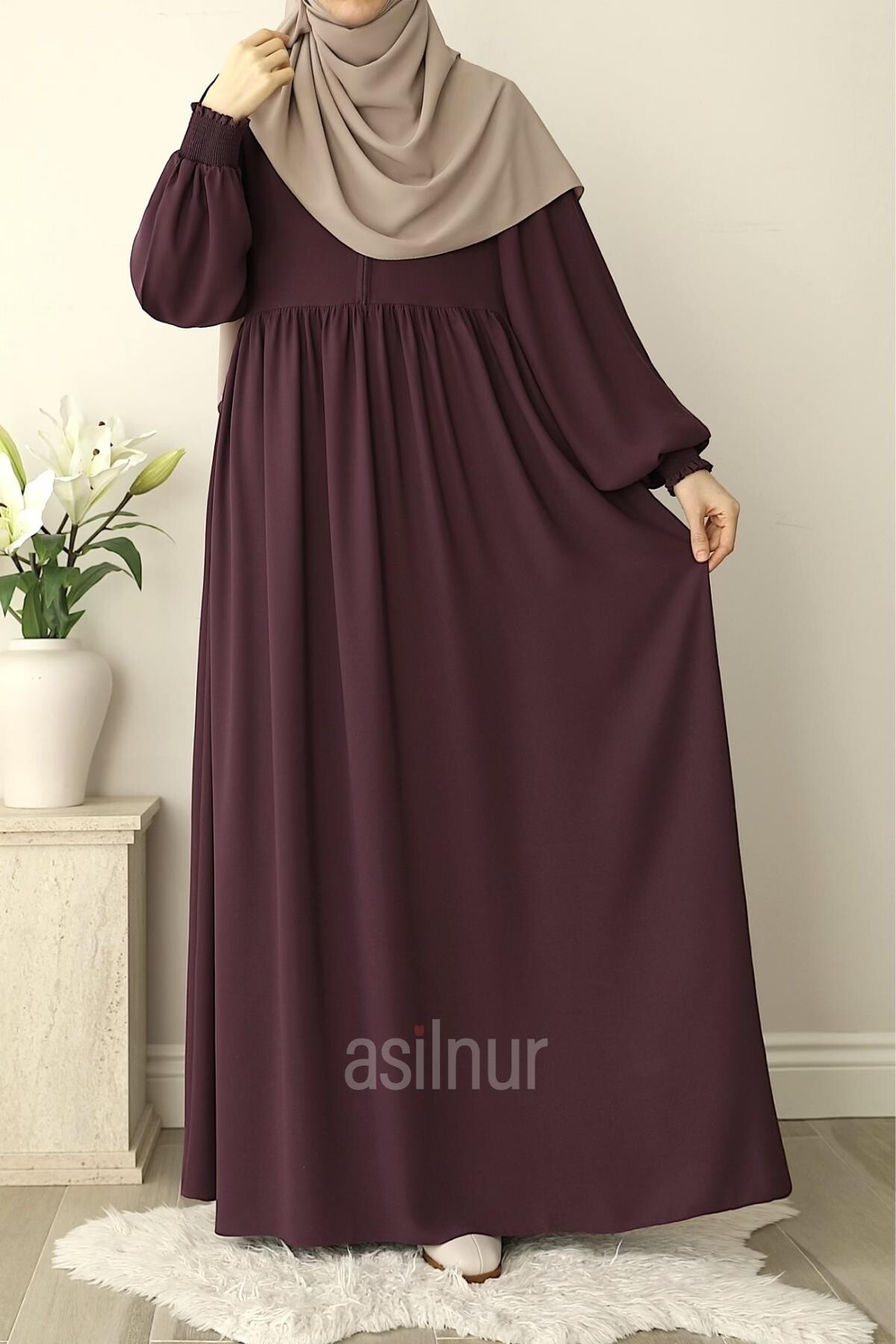 Ayşe Yakalı Pırlanta Elbise Gül - ASİLNUR