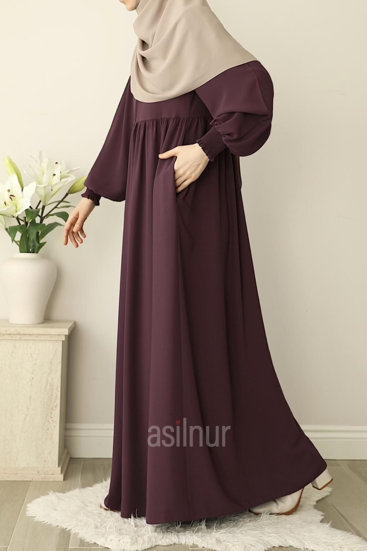 Ayşe Yakalı Pırlanta Elbise Gül - 4