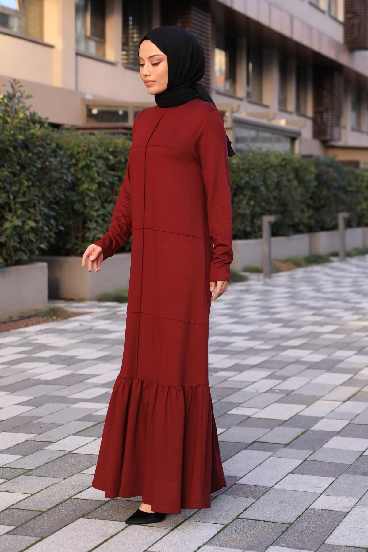 Beril Elbise Bordo - 2