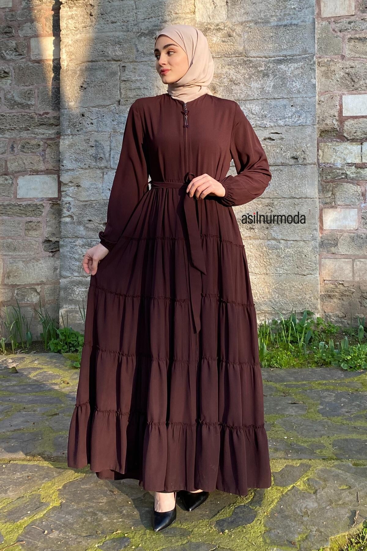 Buket Ferace Kahverengi - ASİLNUR