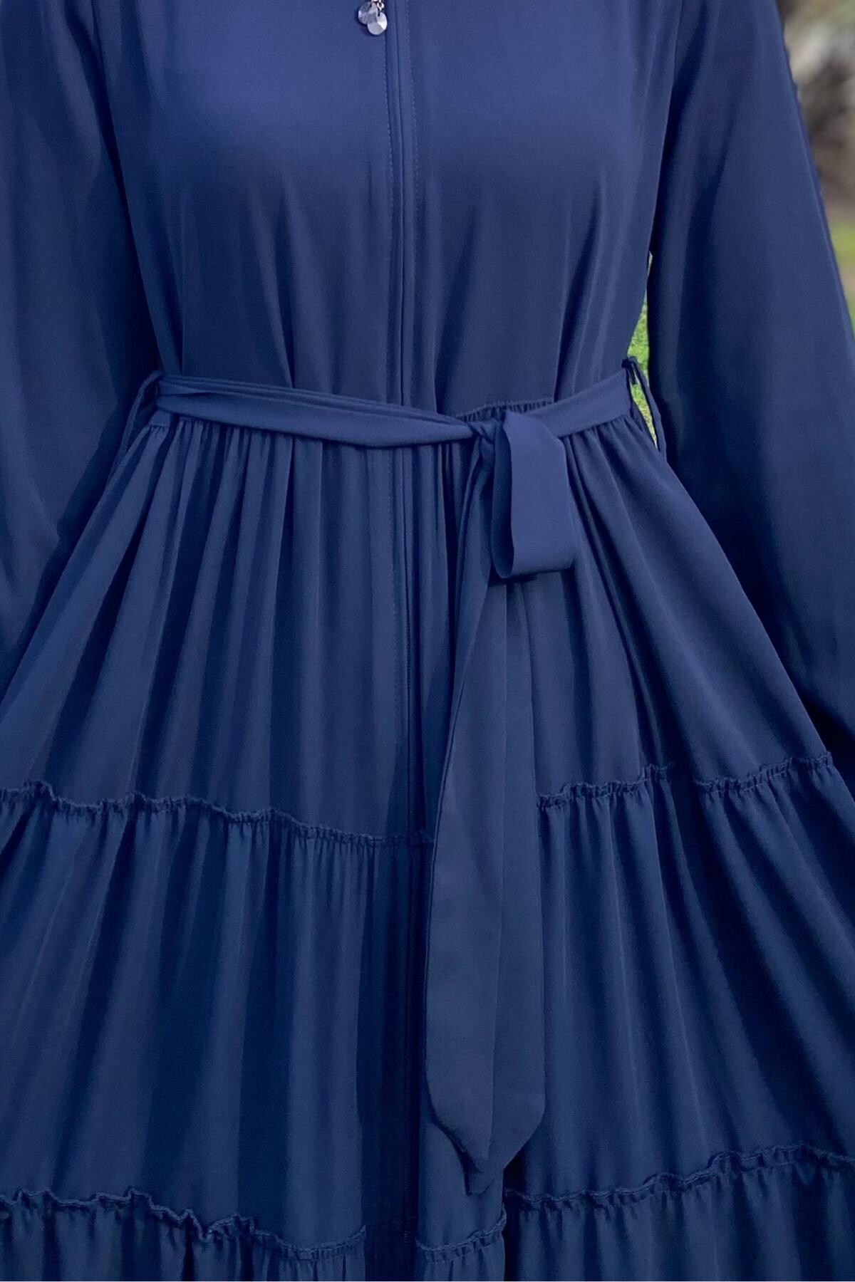 Buket Ferace Lacivert - 7