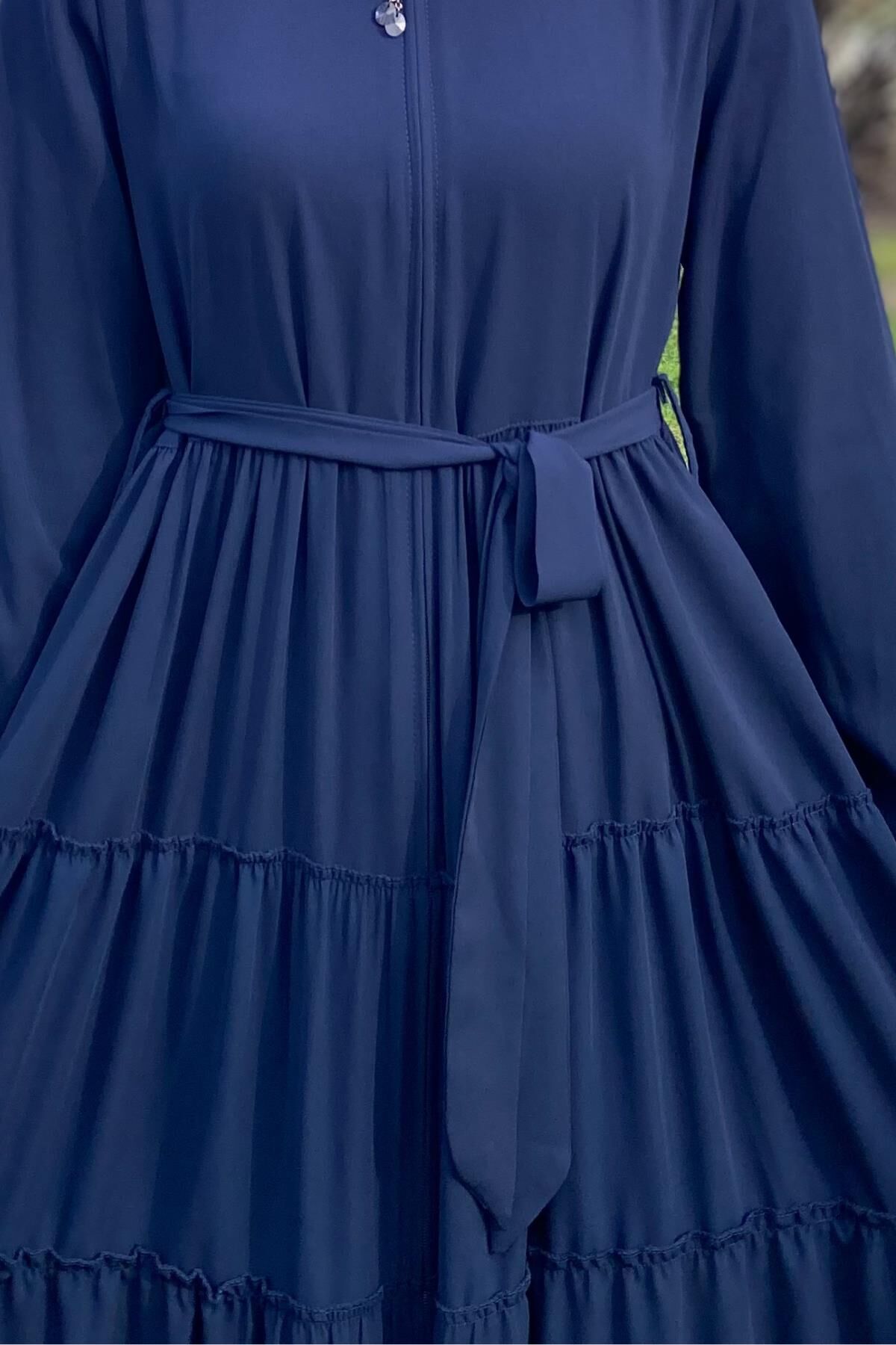 Buket Ferace Lacivert - 7