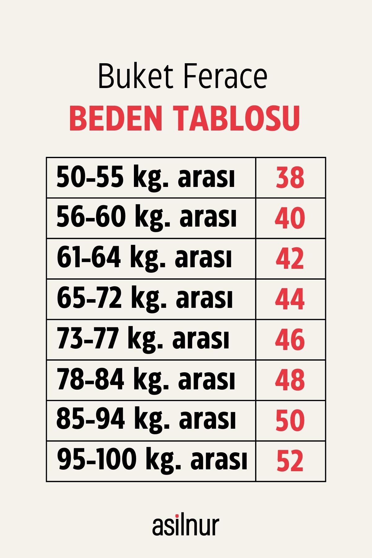 Buket Ferace Lacivert - 2