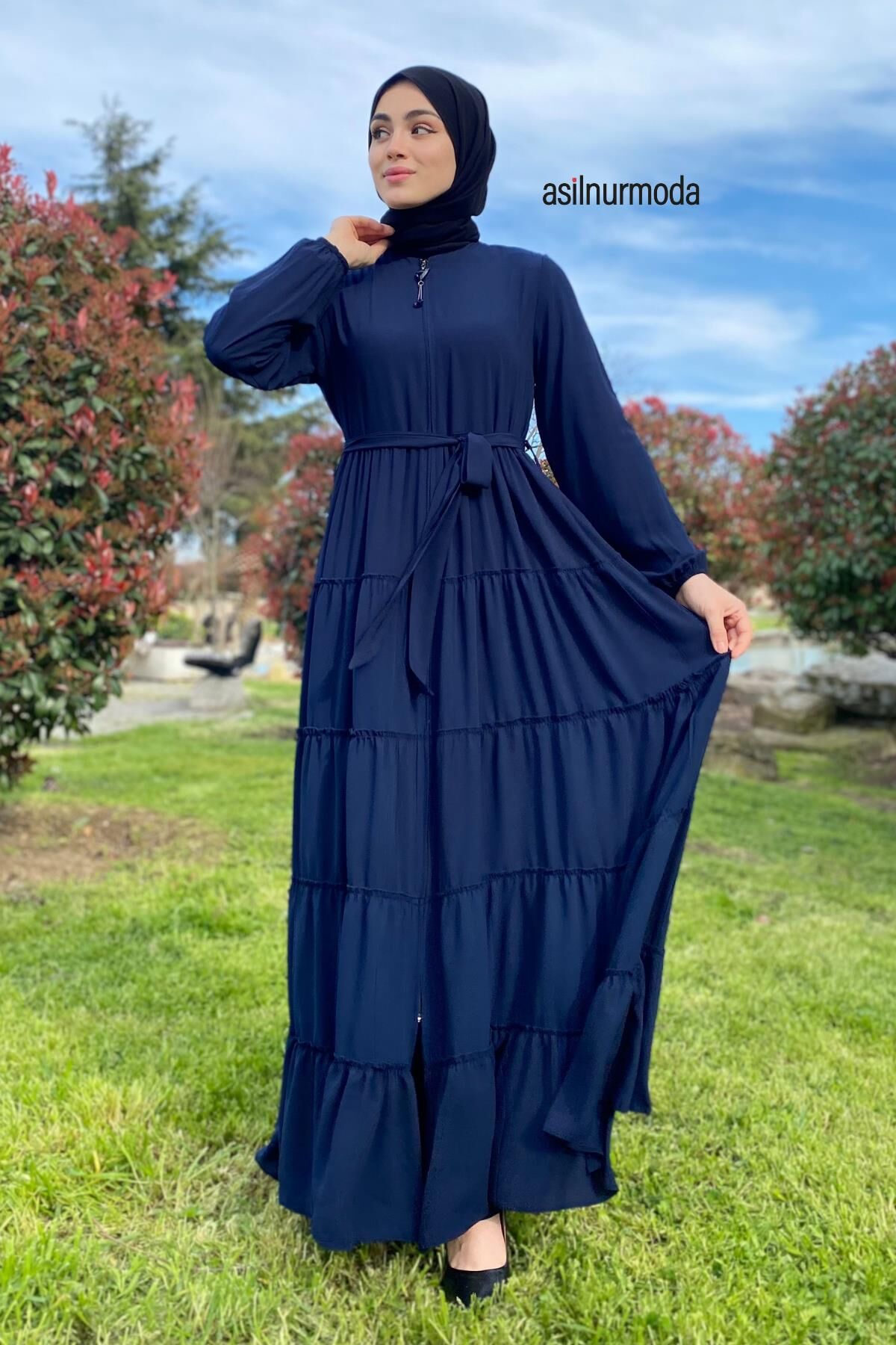 Buket Ferace Lacivert - 3