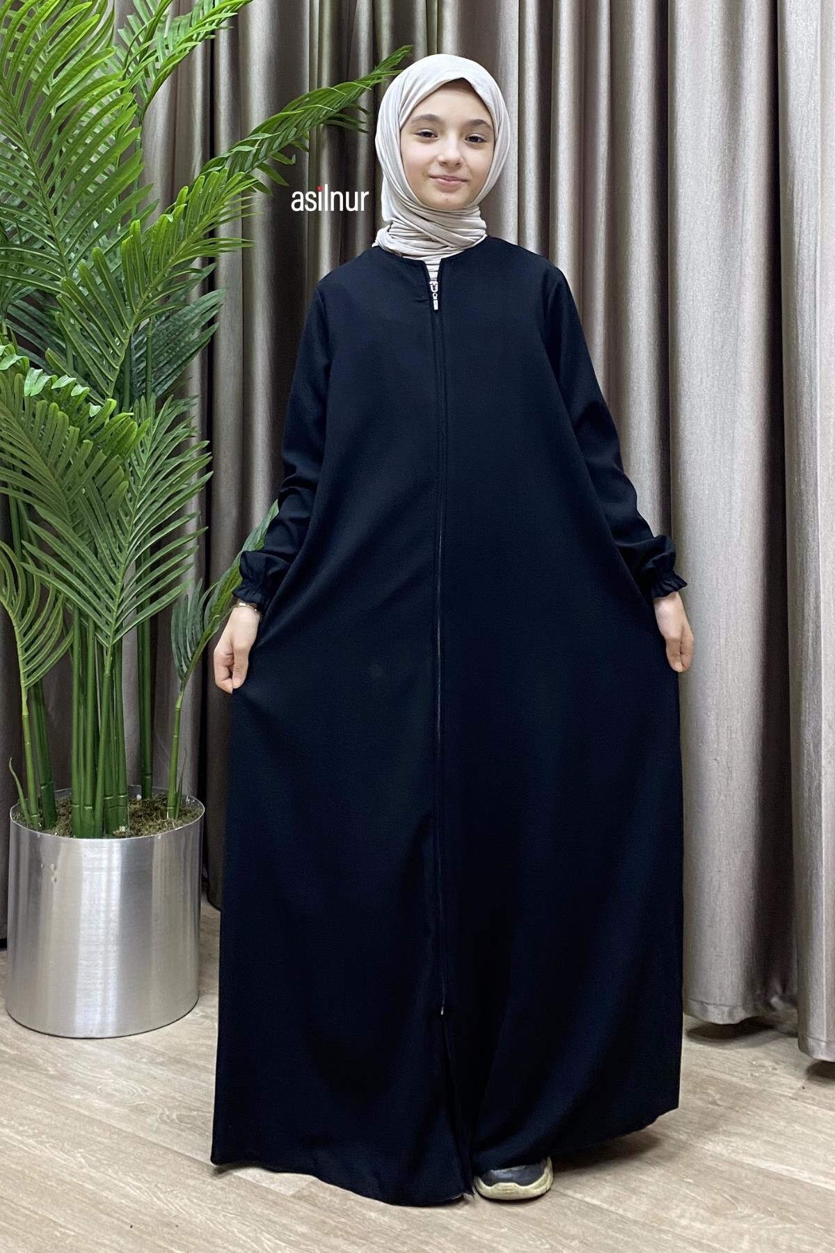 Çocuk Mevlana Ferace Siyah - ASİLNUR