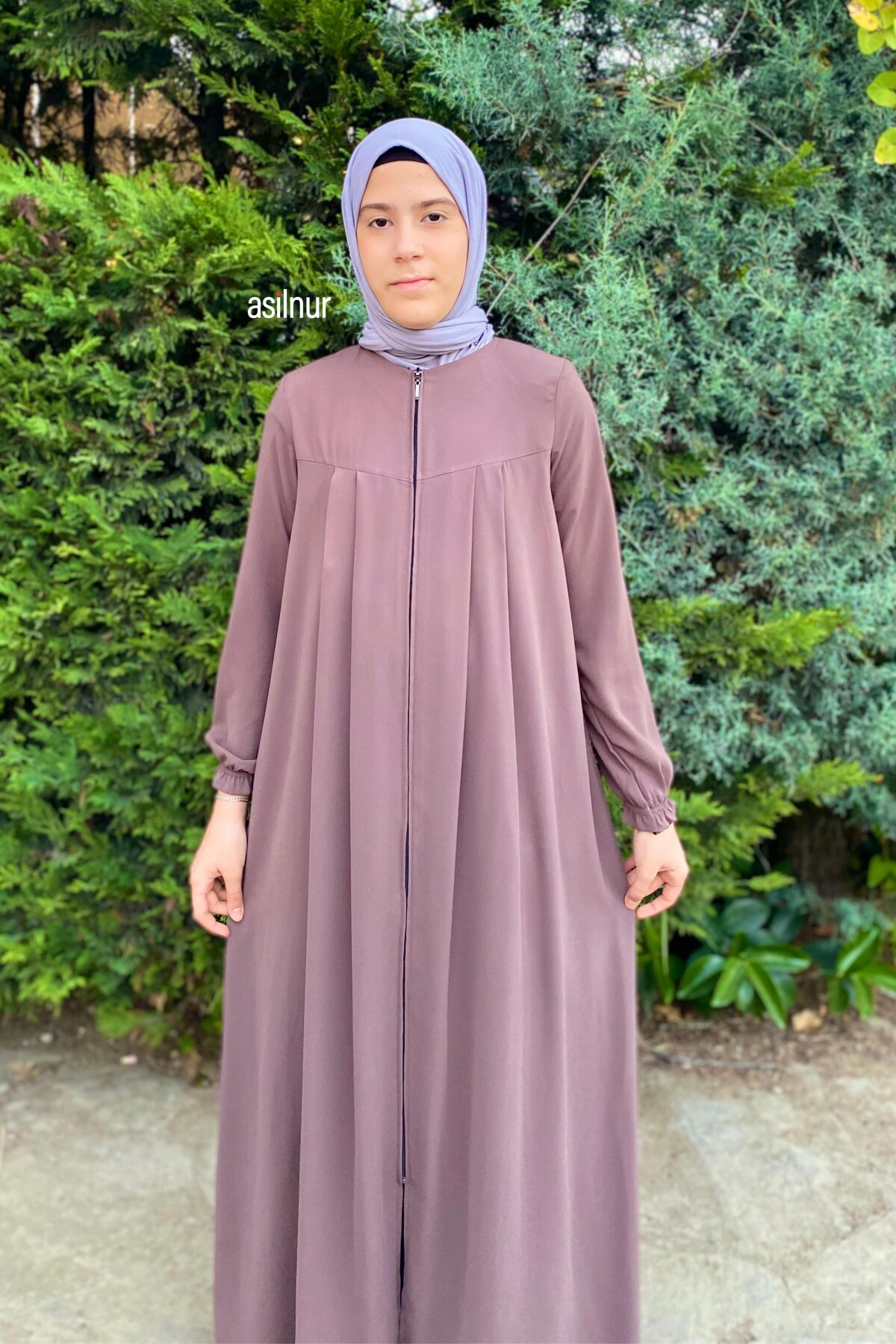 Çocuk Pileli Ferace Vizon - 5