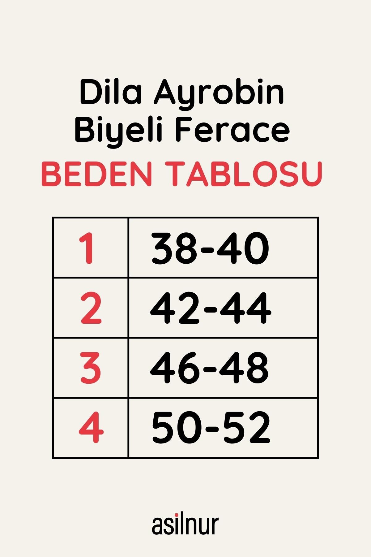 Dila Ayrobin Biyeli Ferace Bej - 2