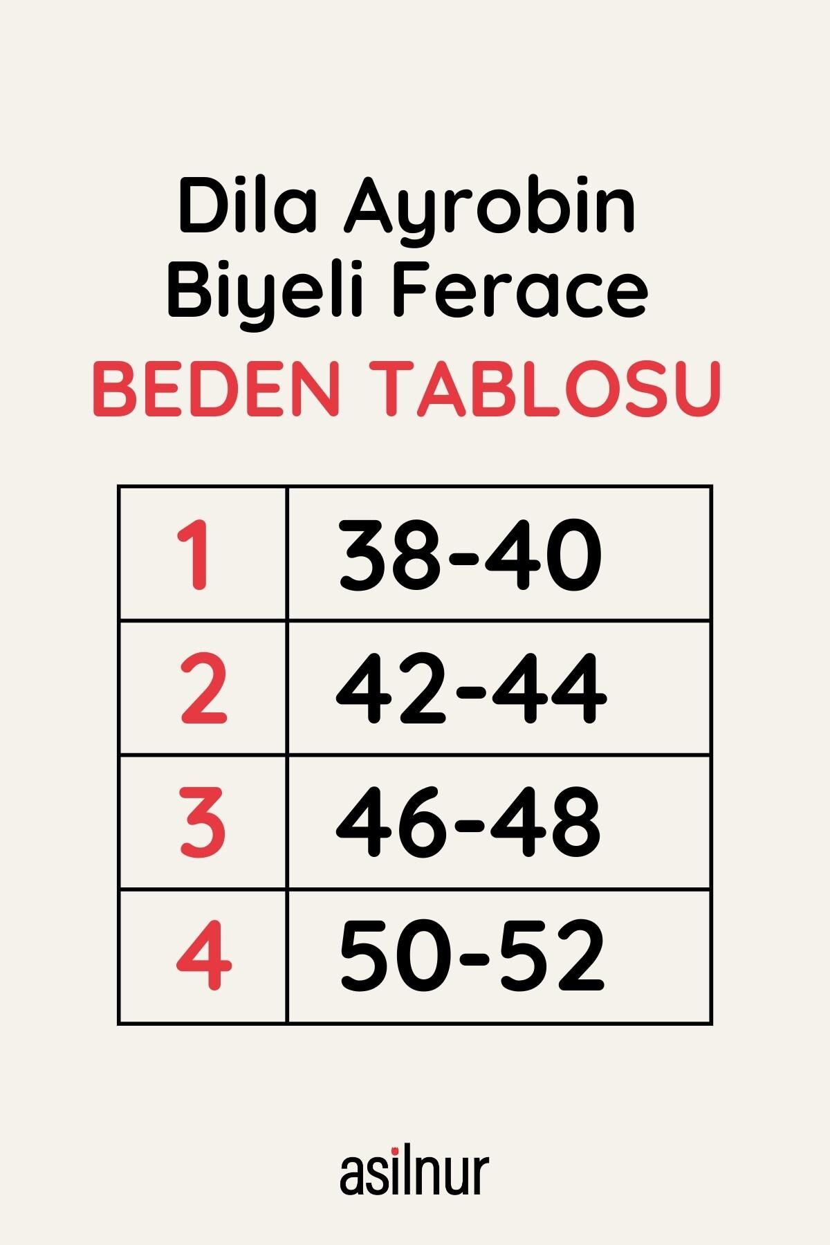 Dila Ayrobin Biyeli Ferace Gri - 2