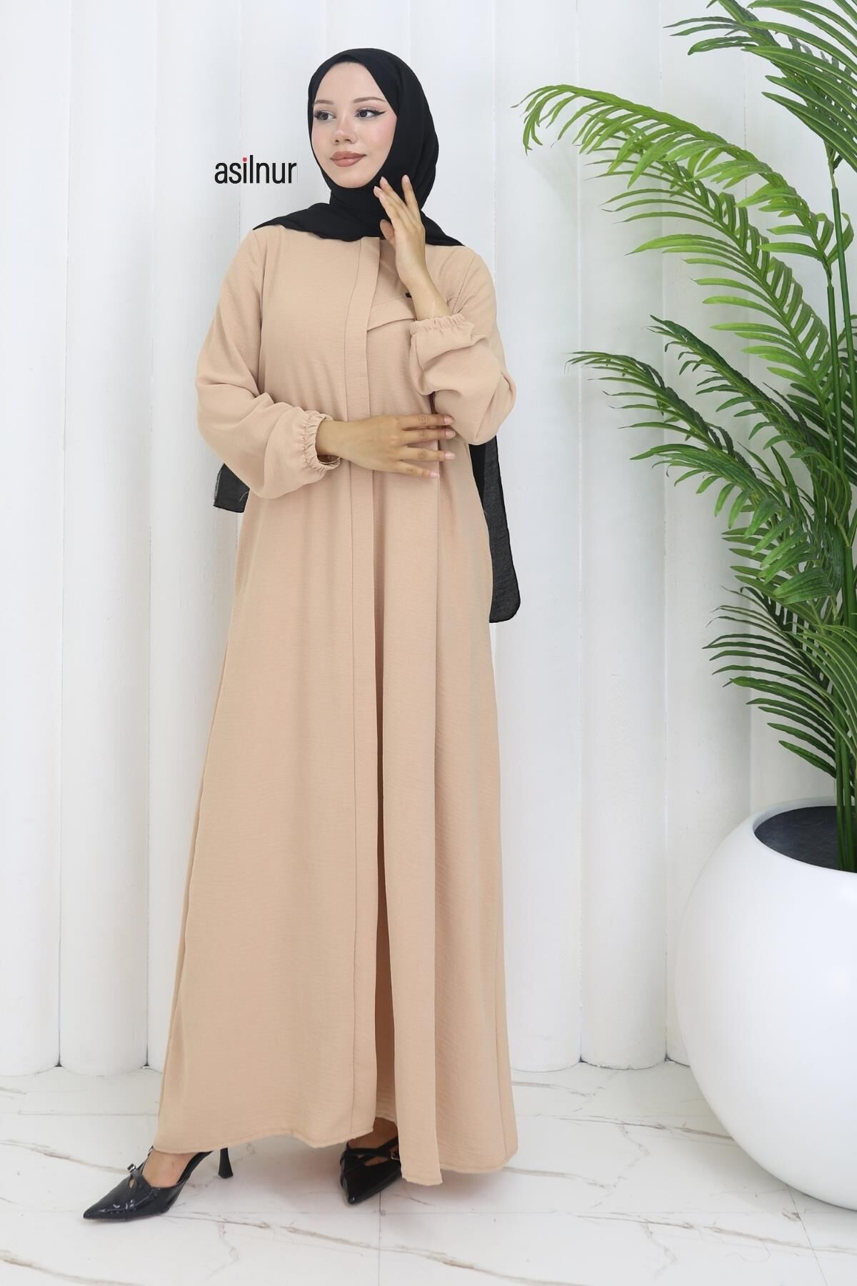 Dila Ayrobin Biyeli Ferace Vizon - 1