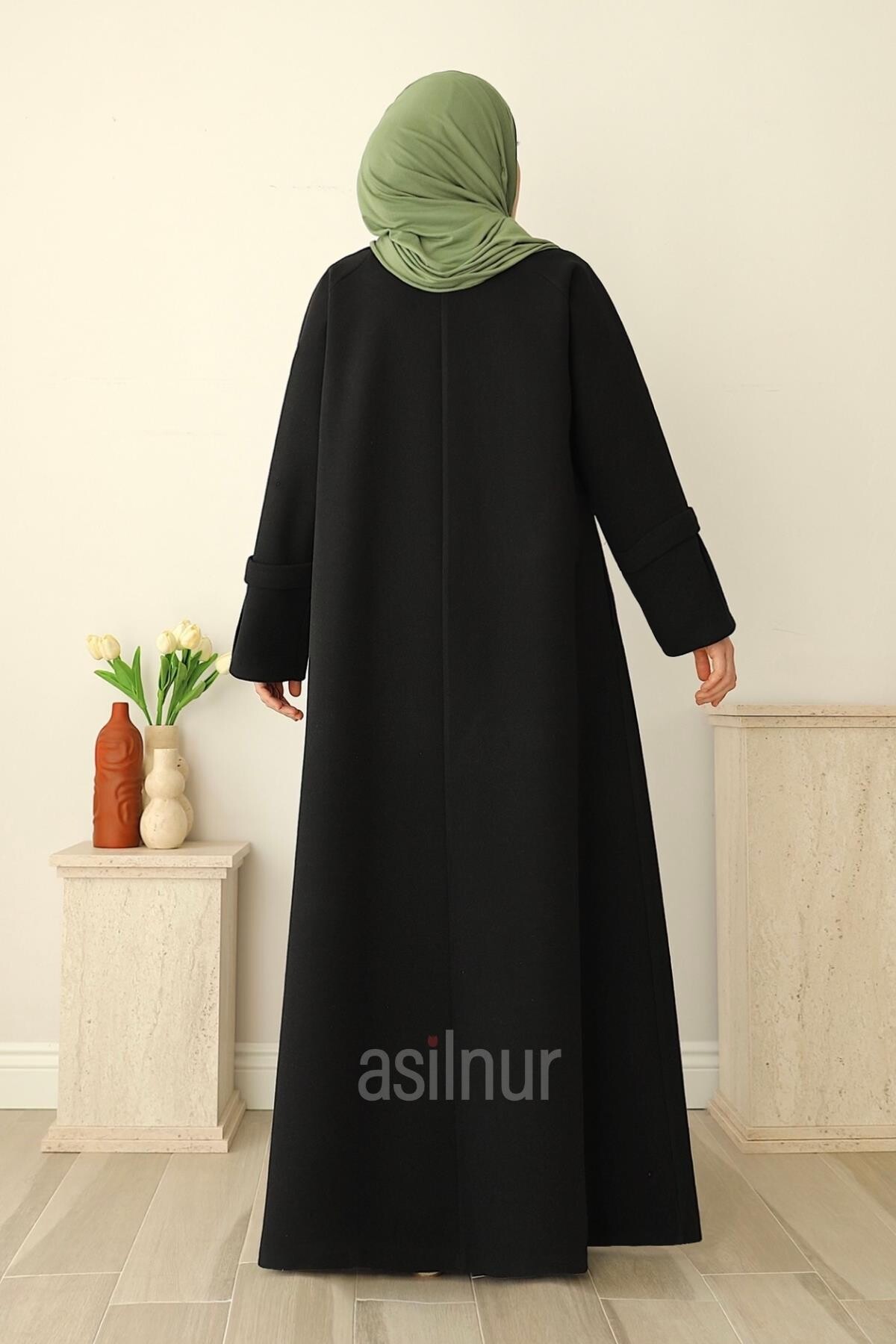 Duru Kaşe Kaban Siyah - 4