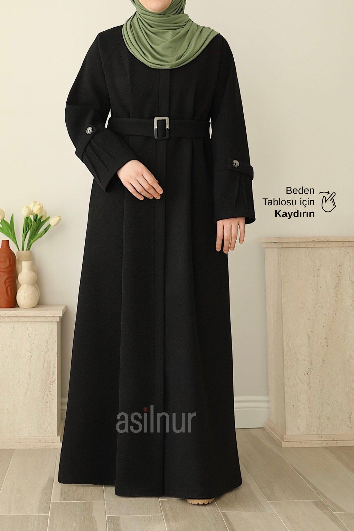 Duru Kaşe Kaban Siyah - ASİLNUR