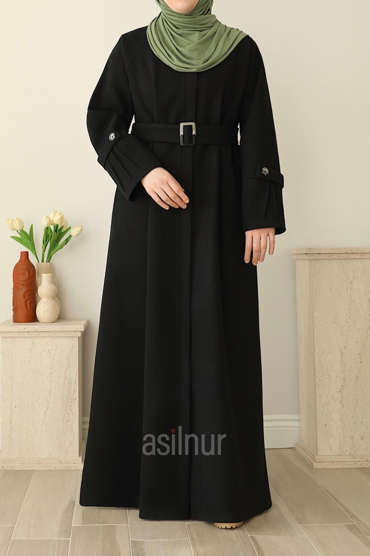 Duru Kaşe Kaban Siyah - 9