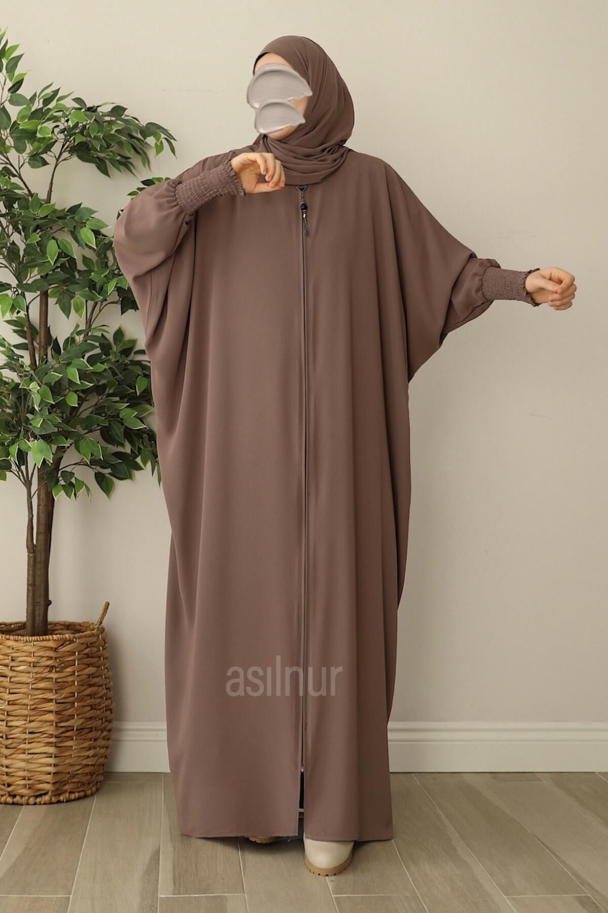 Ebru Yarasa Kollu Ferace Vizon - 1