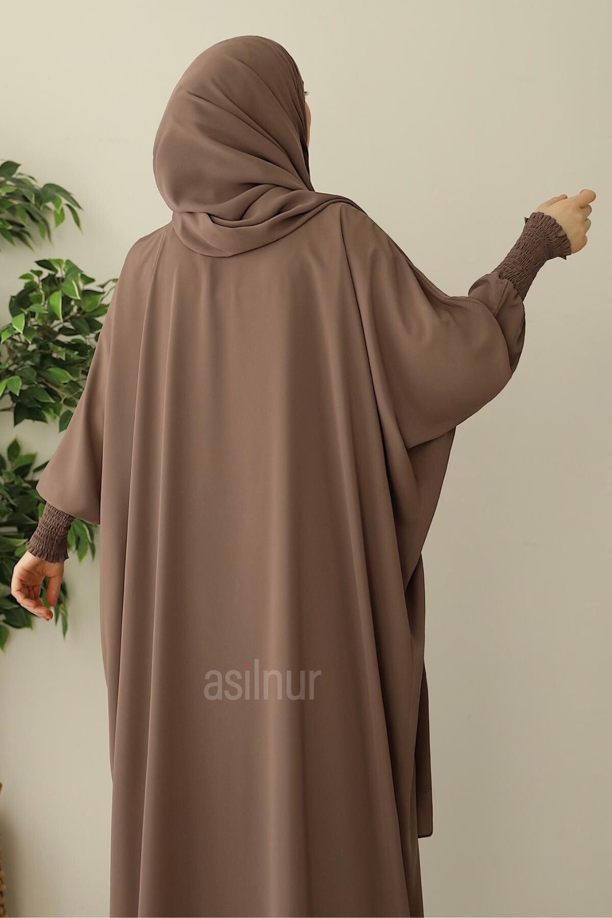 Ebru Yarasa Kollu Ferace Vizon - 3