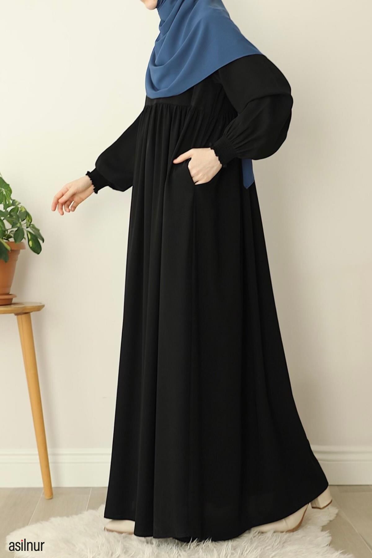 Eda Elbise Siyah - 3