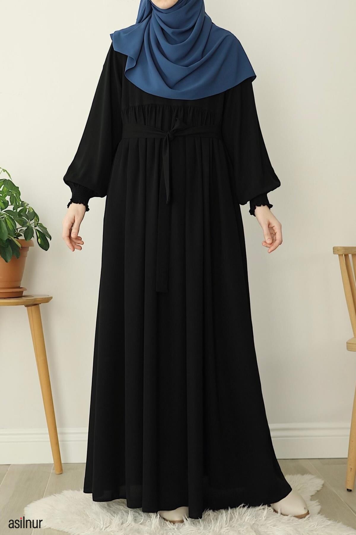 Eda Elbise Siyah - 4