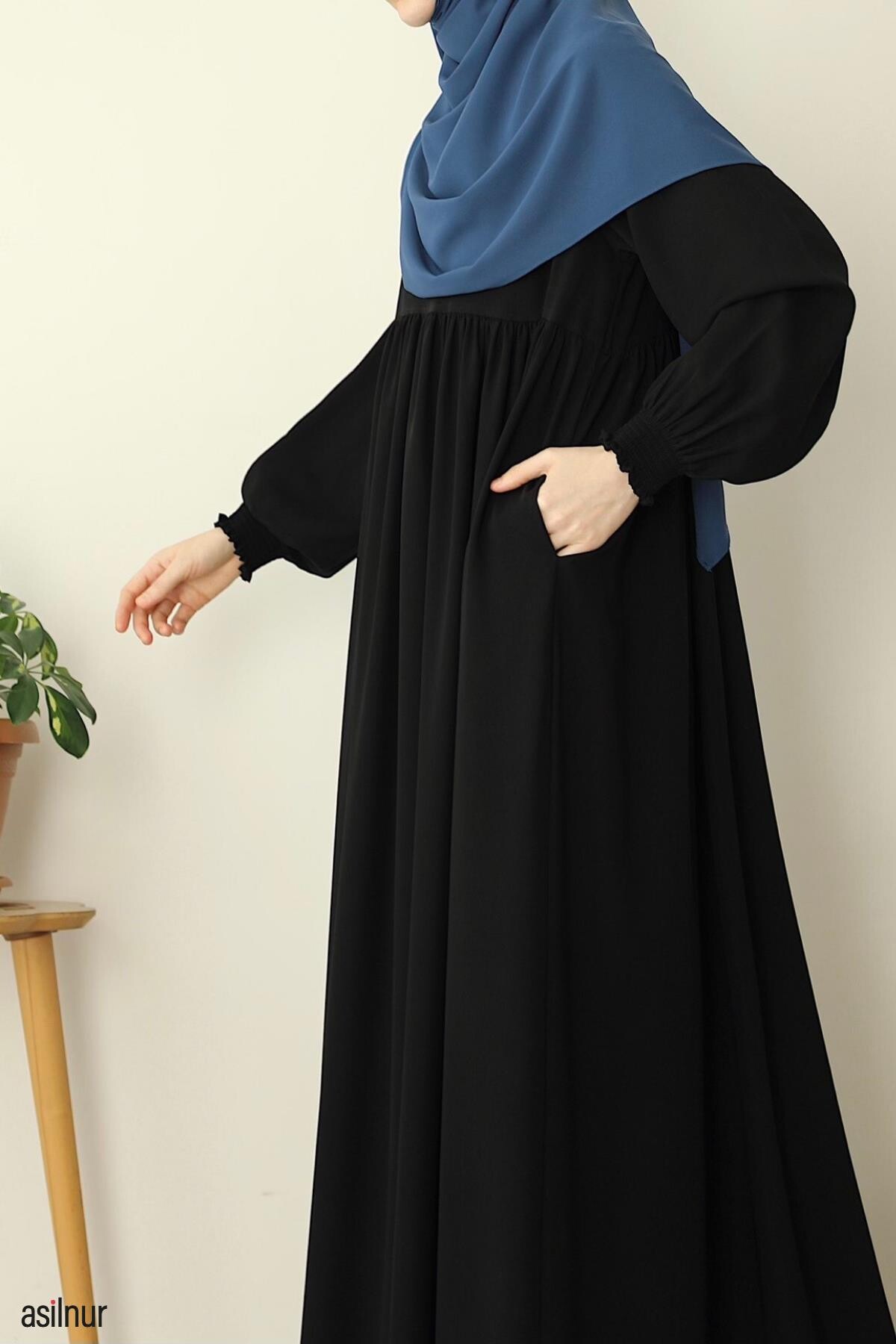 Eda Elbise Siyah - 5