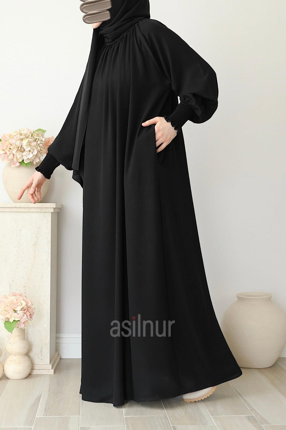 Eflin Elbise Siyah - 1