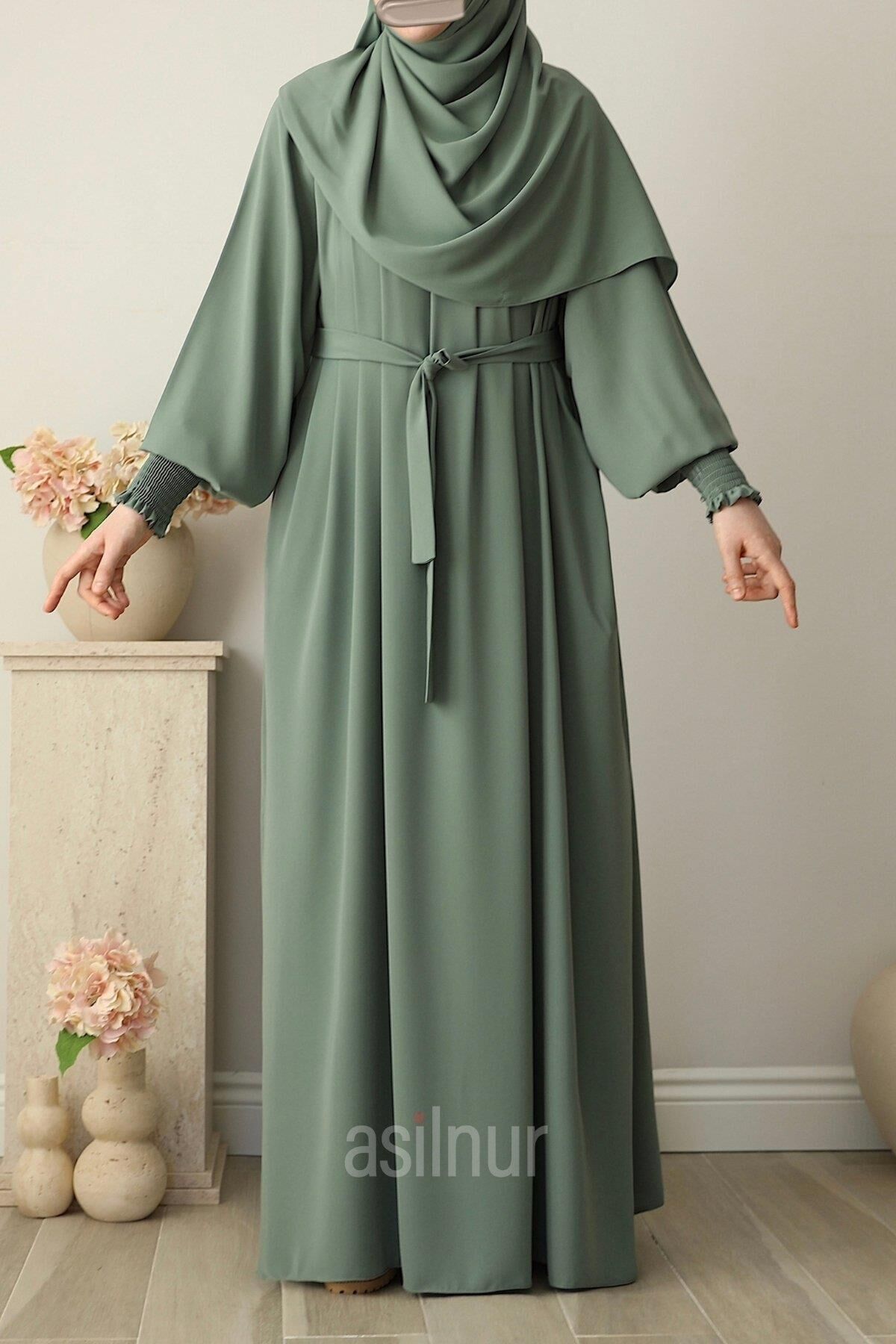 Eflin Elbise Su Yeşili - 3
