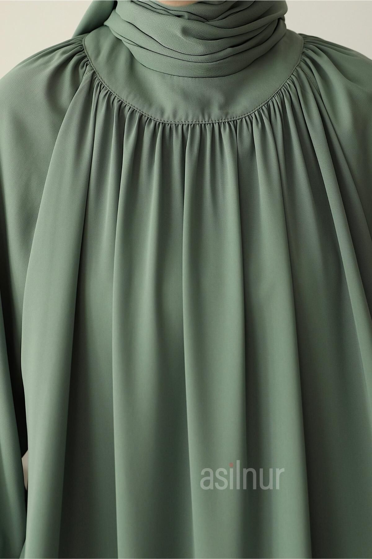 Eflin Elbise Su Yeşili - 5