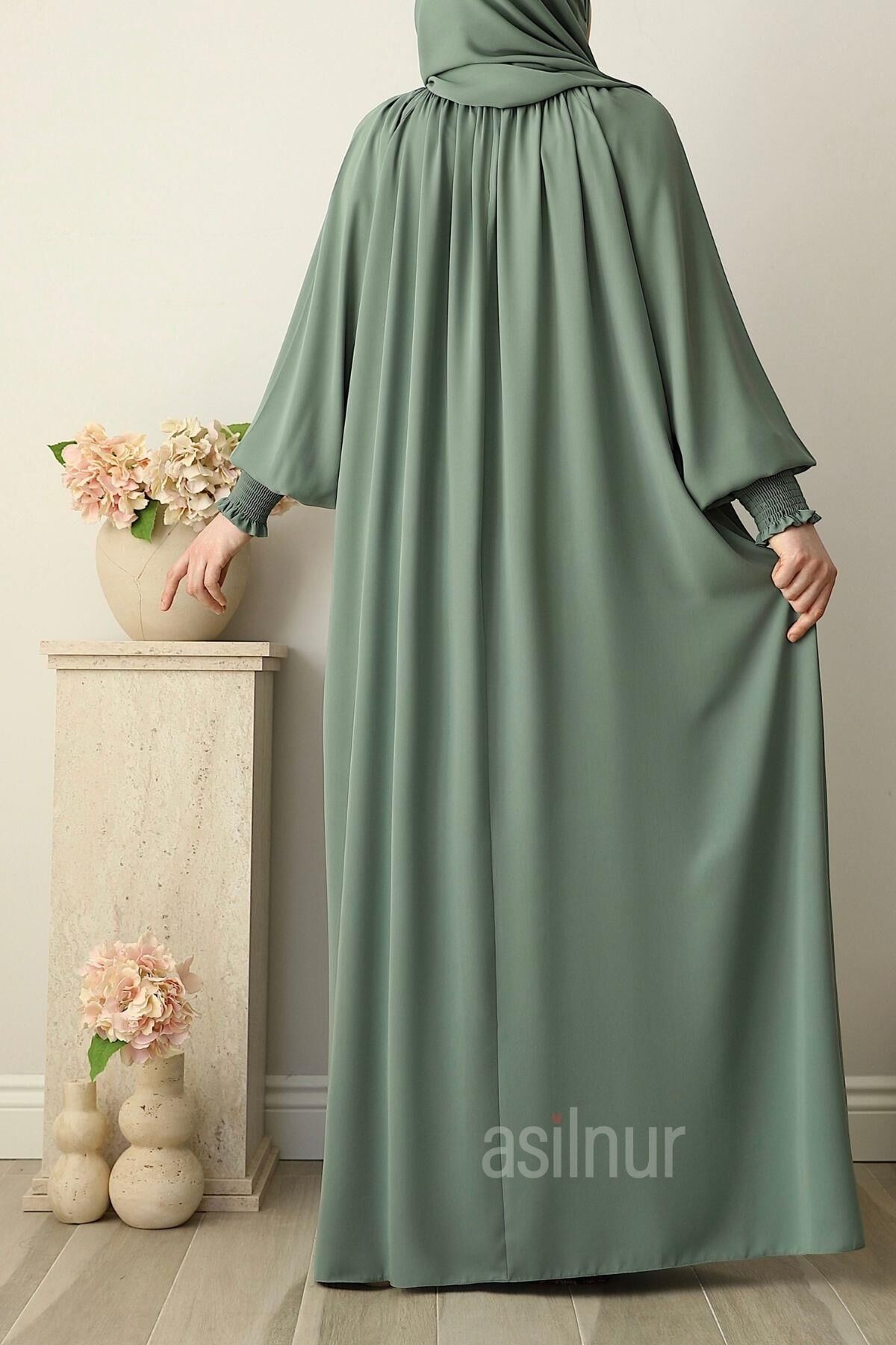 Eflin Elbise Su Yeşili - 6