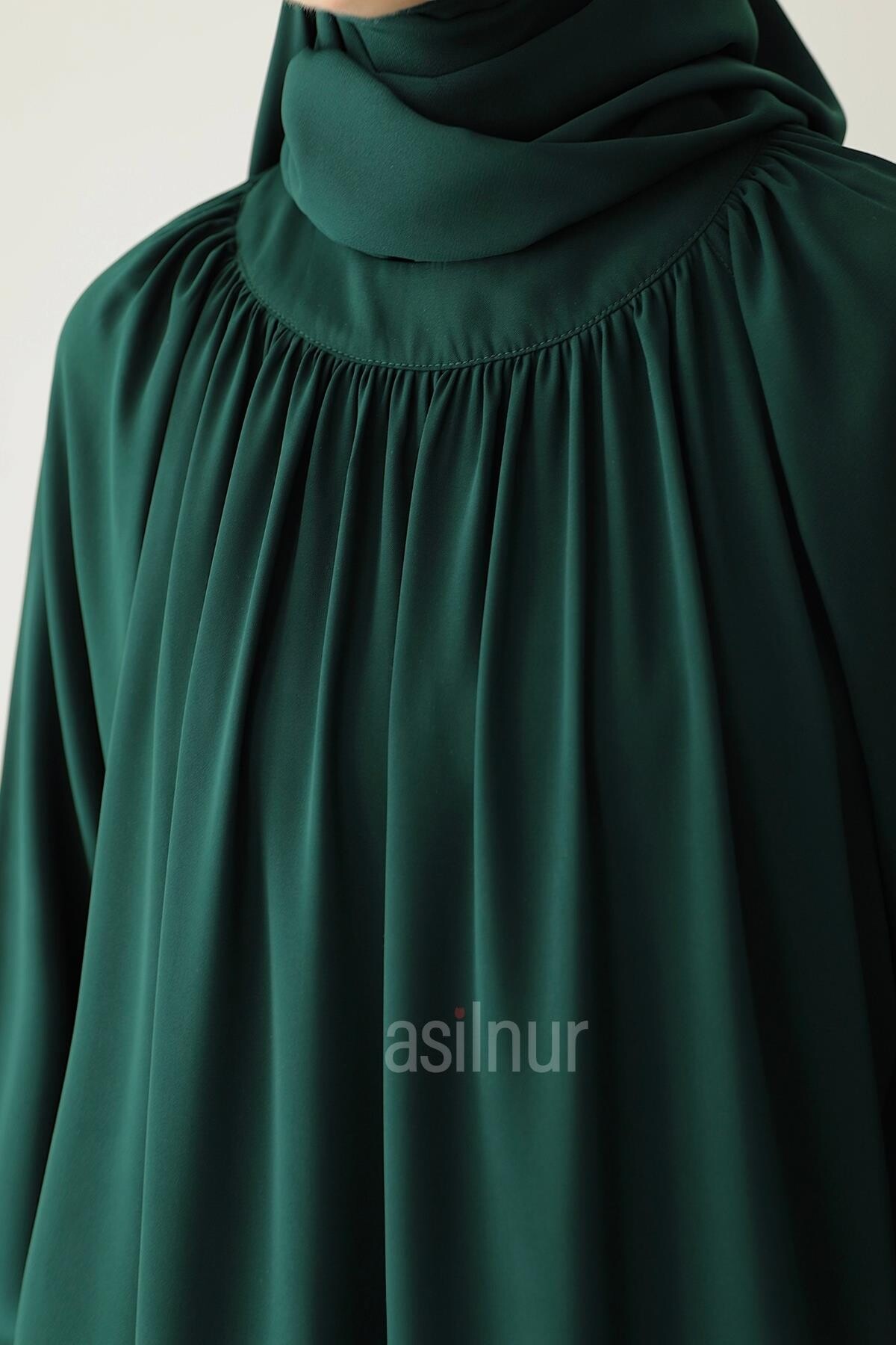 Eflin Elbise Zümrüt Yeşili - 7