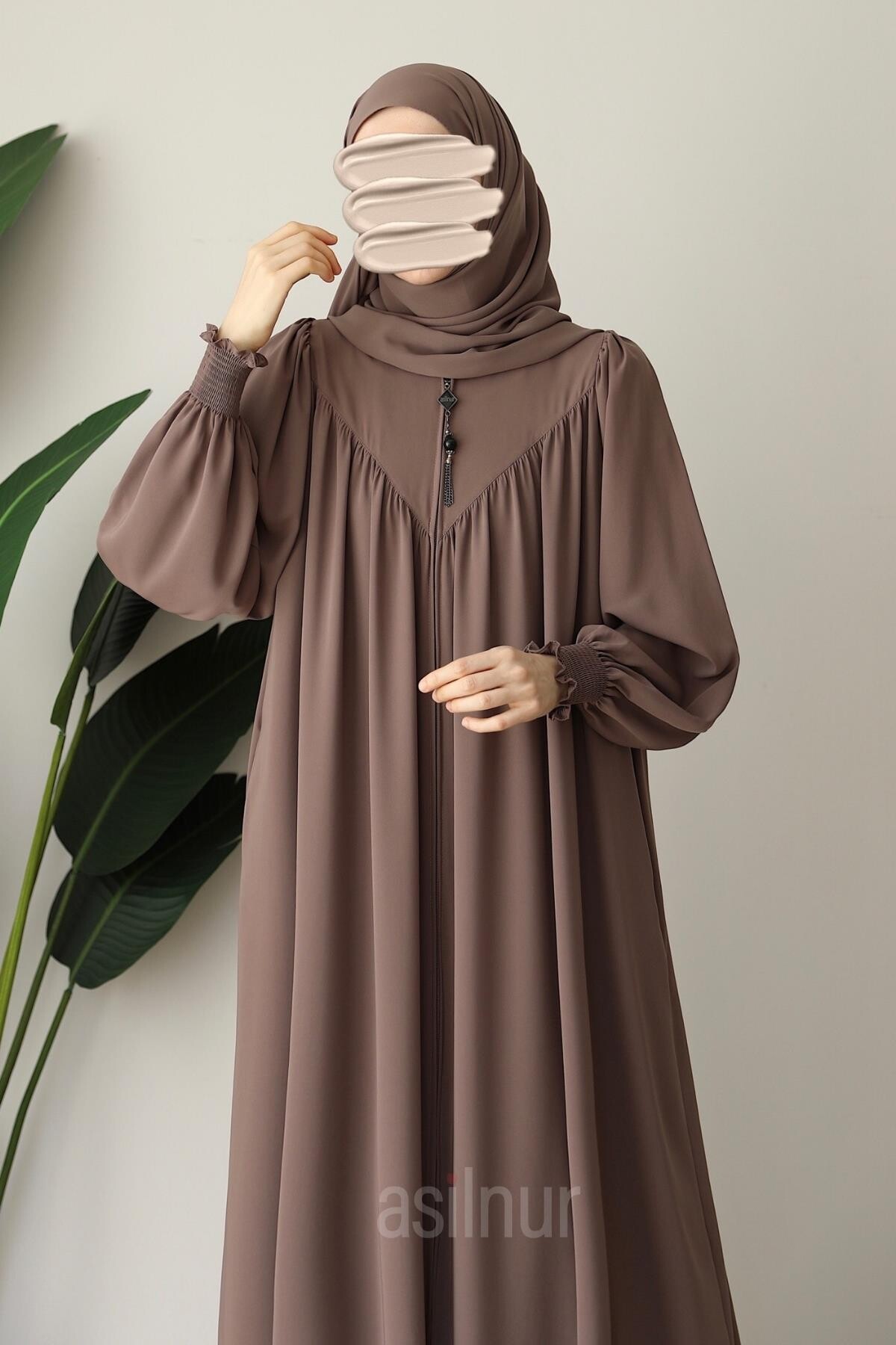 Elif Ferace Şal Hediyeli Takım Vizon - 7