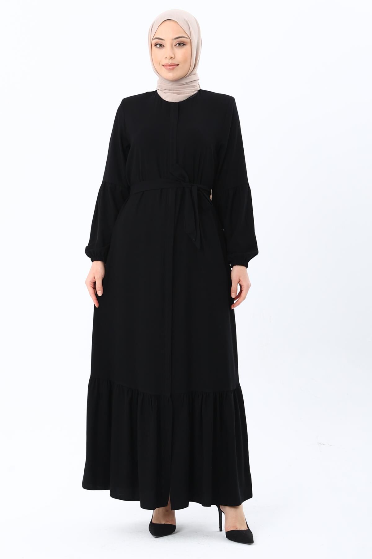 Lale Ferace Siyah - 4