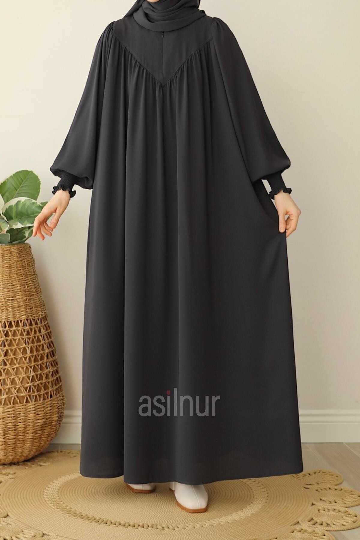 İrem Elbise Füme - 3