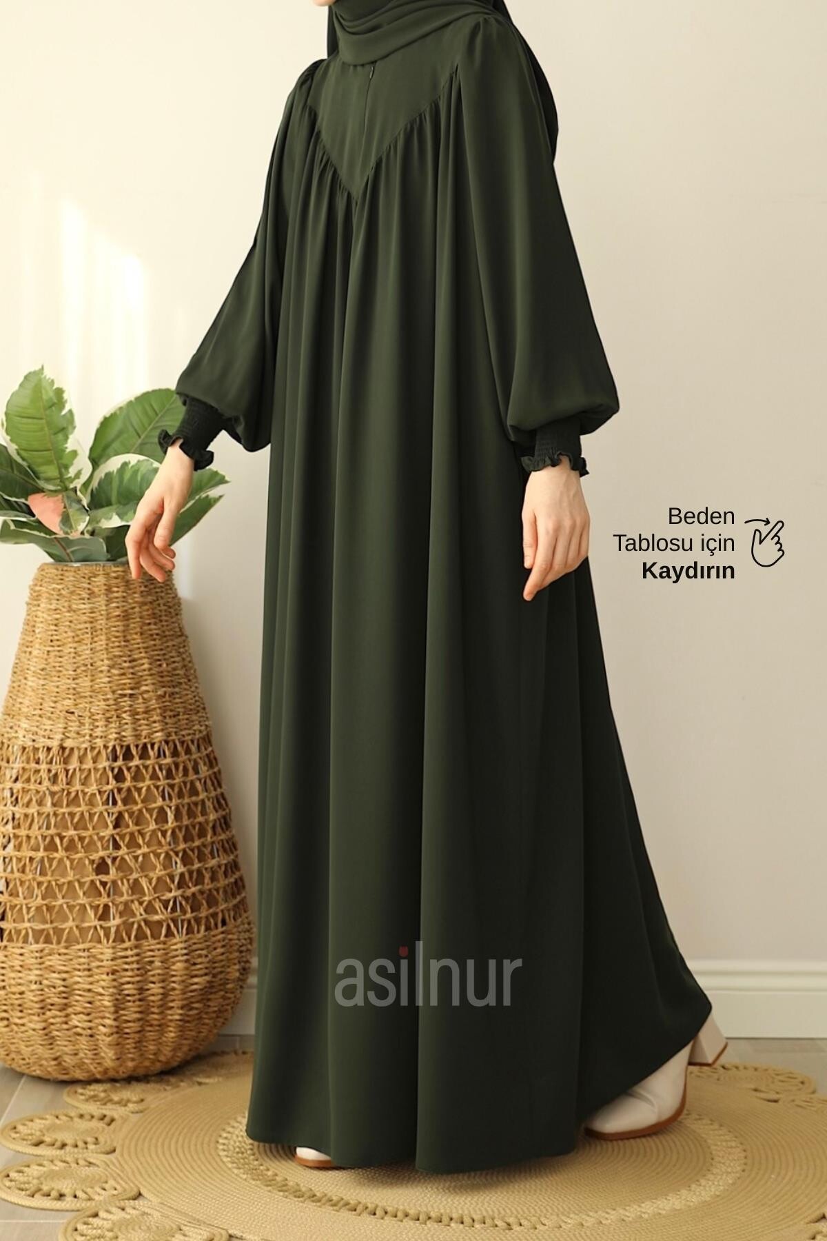 İrem Elbise Haki - ASİLNUR