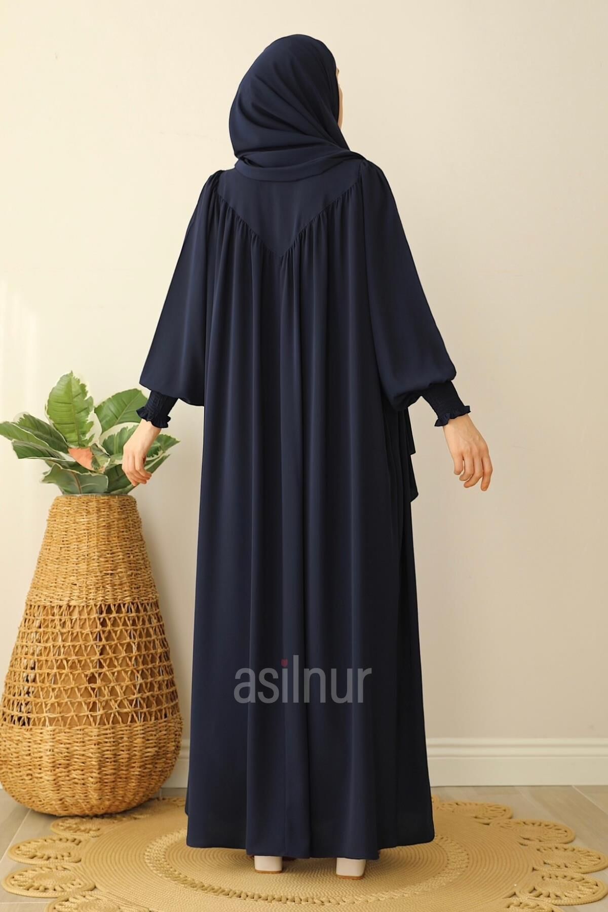 İrem Elbise Lacivert - 4