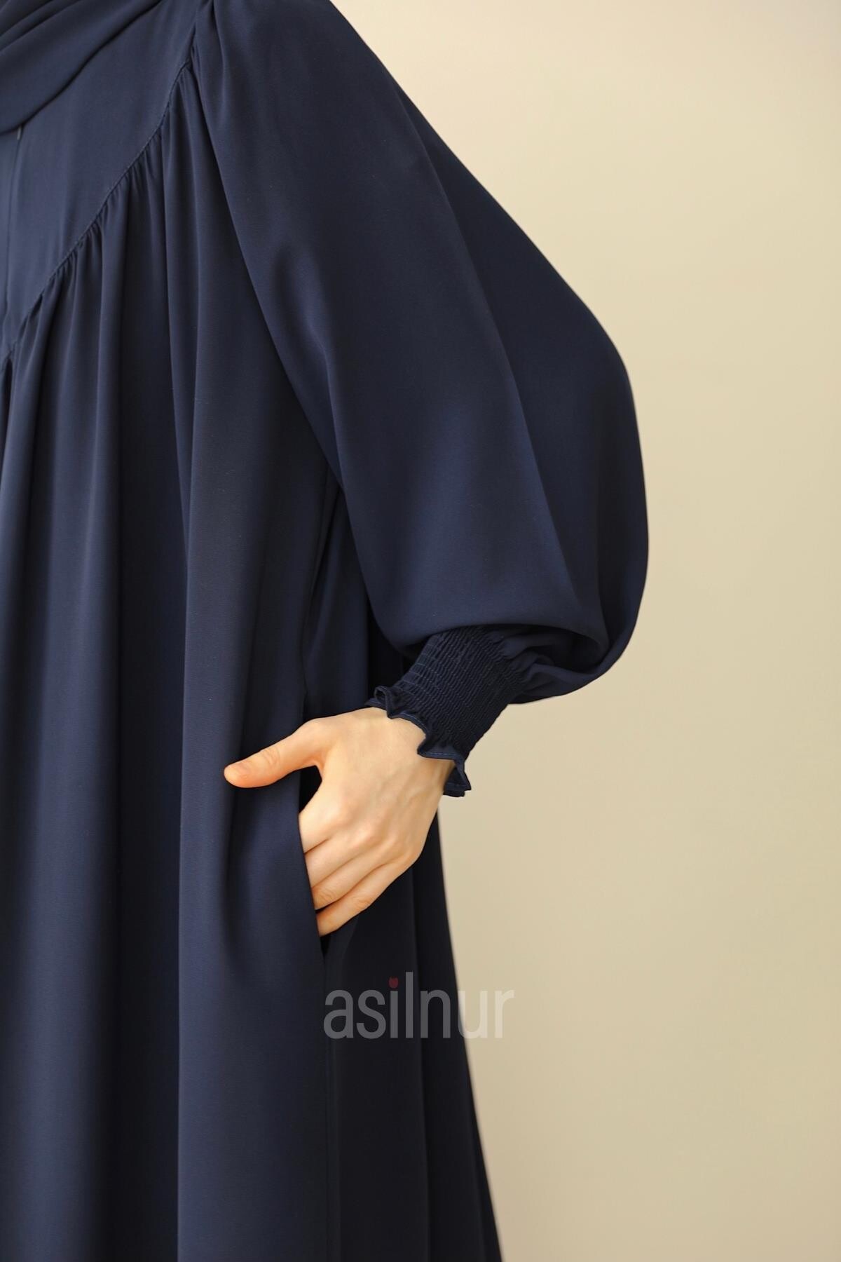 İrem Elbise Lacivert - 6