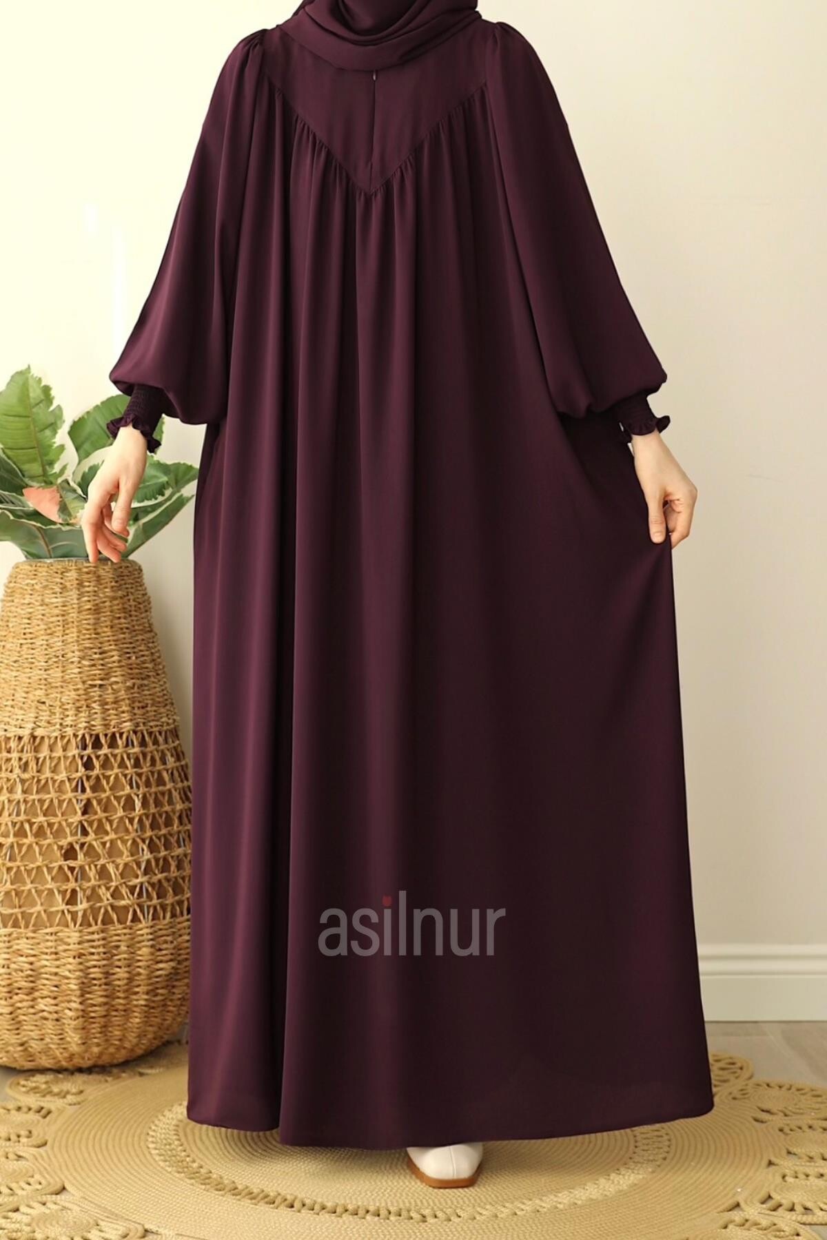 İrem Elbise Mürdüm - 3