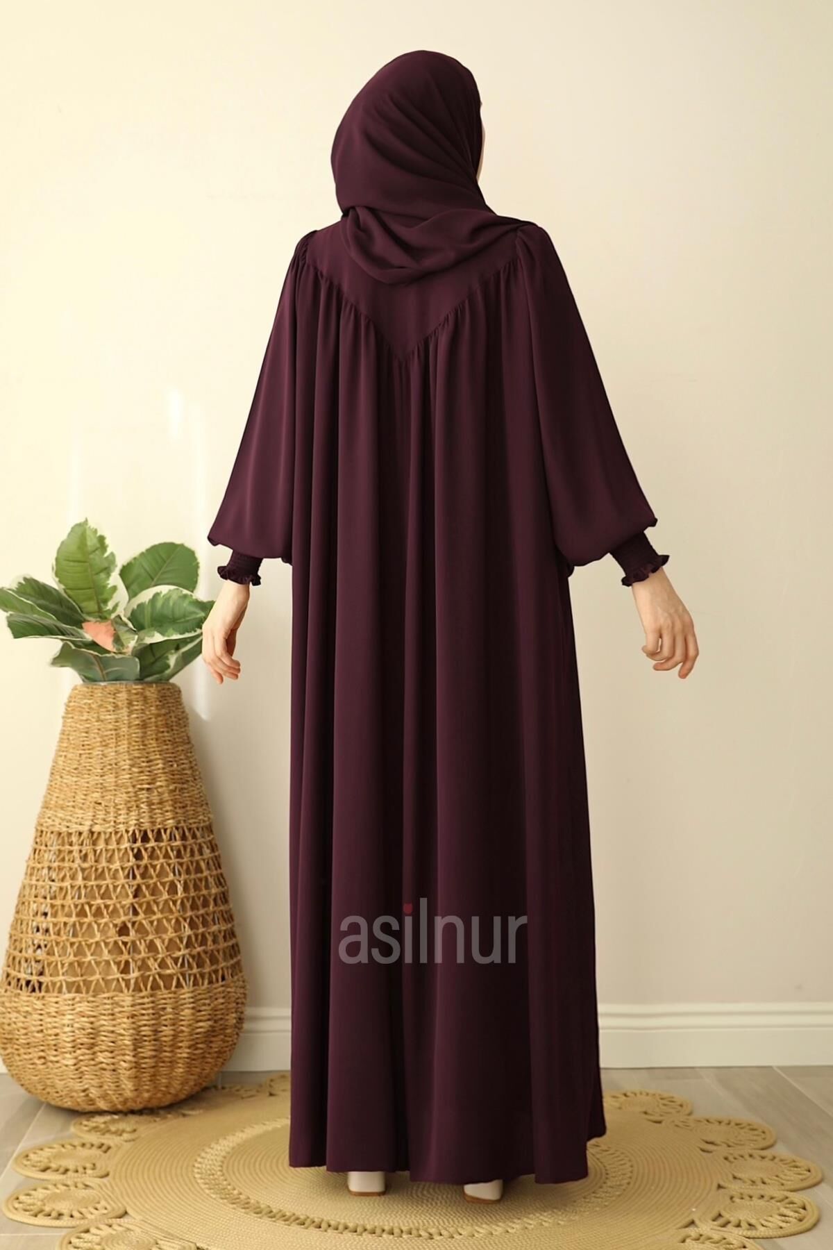 İrem Elbise Mürdüm - 4