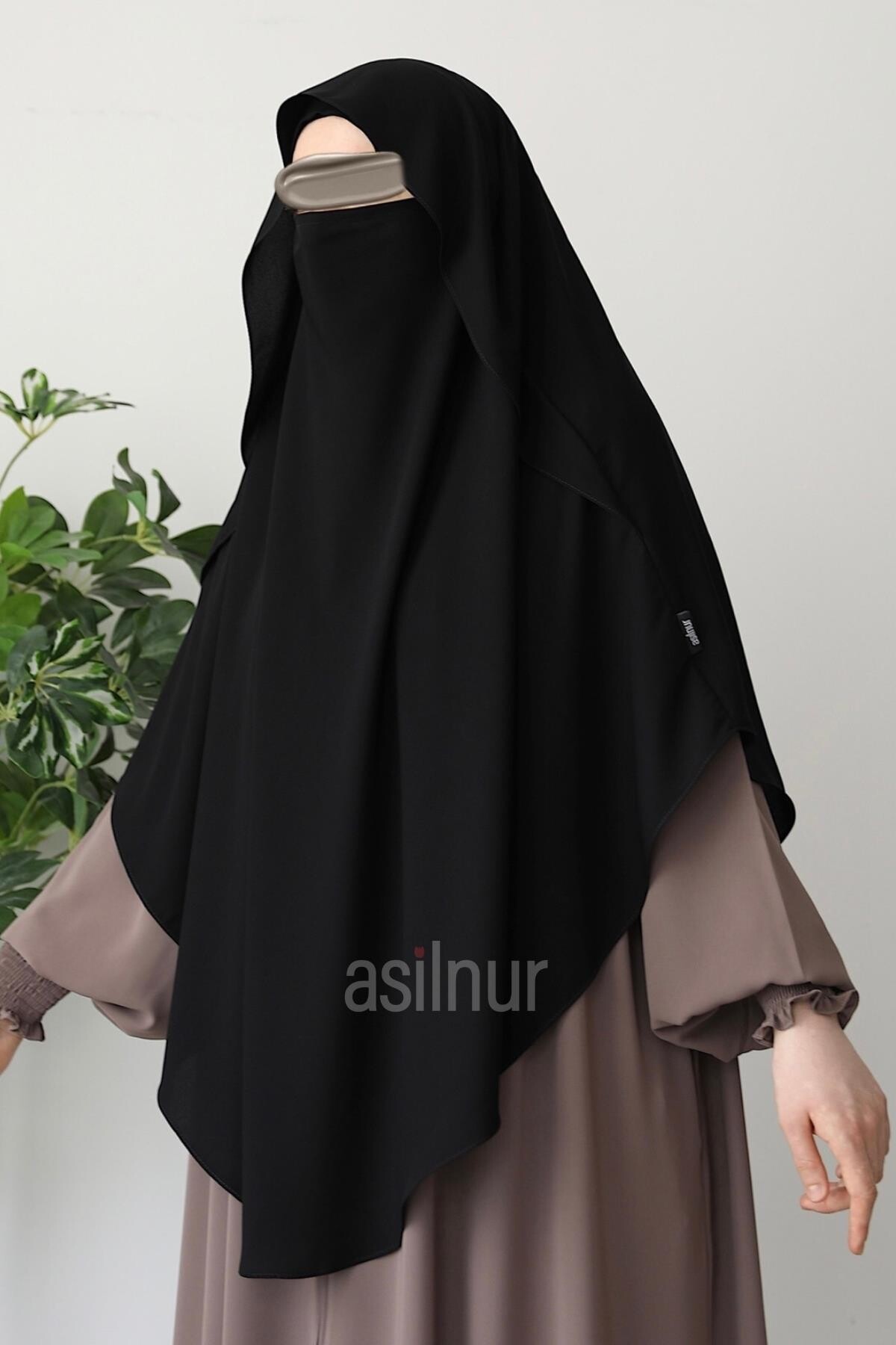 Lina Gölgeli Sufle Siyah - ASİLNUR