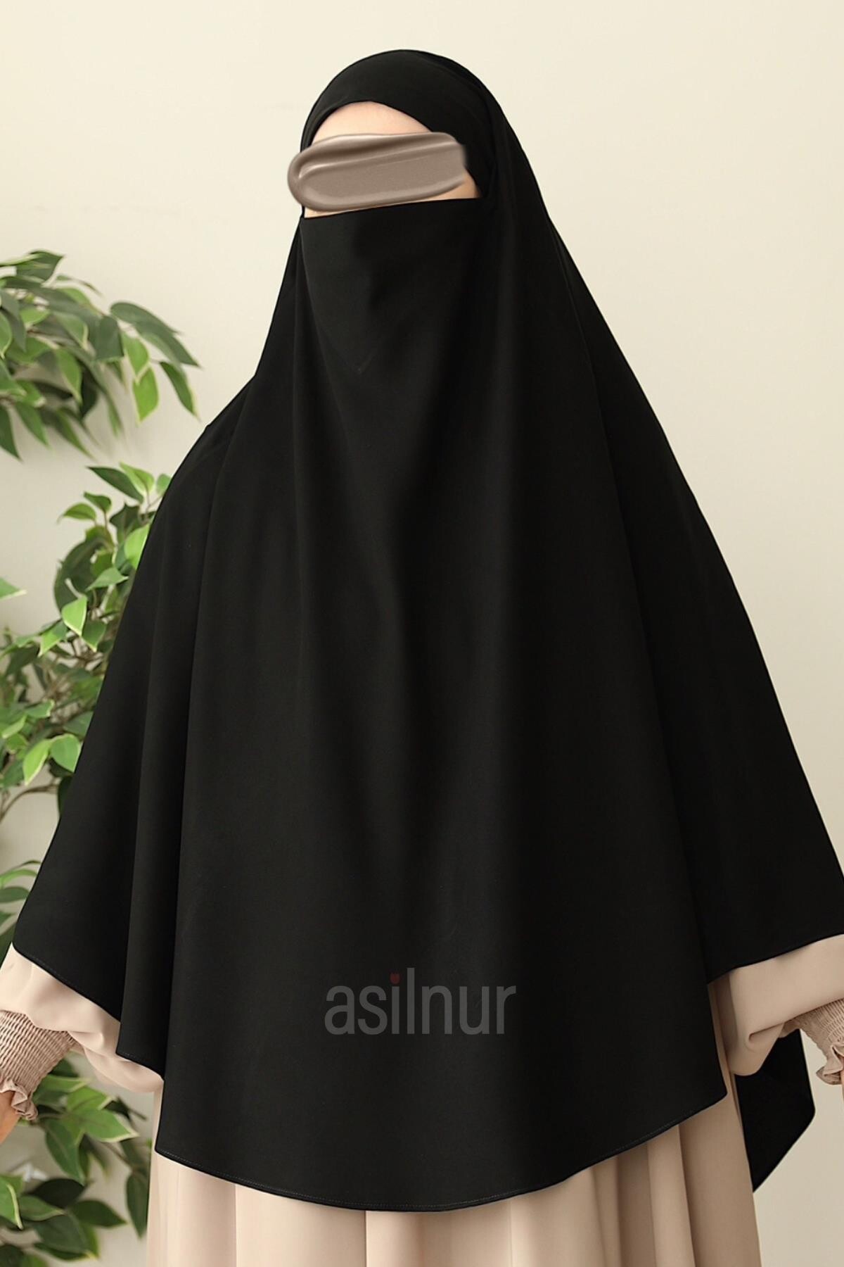 Medine İpeği Yuvarlak Sufle Siyah - 2