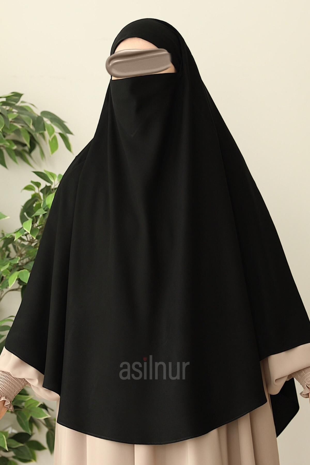 Medine İpeği Yuvarlak Sufle Siyah - 2