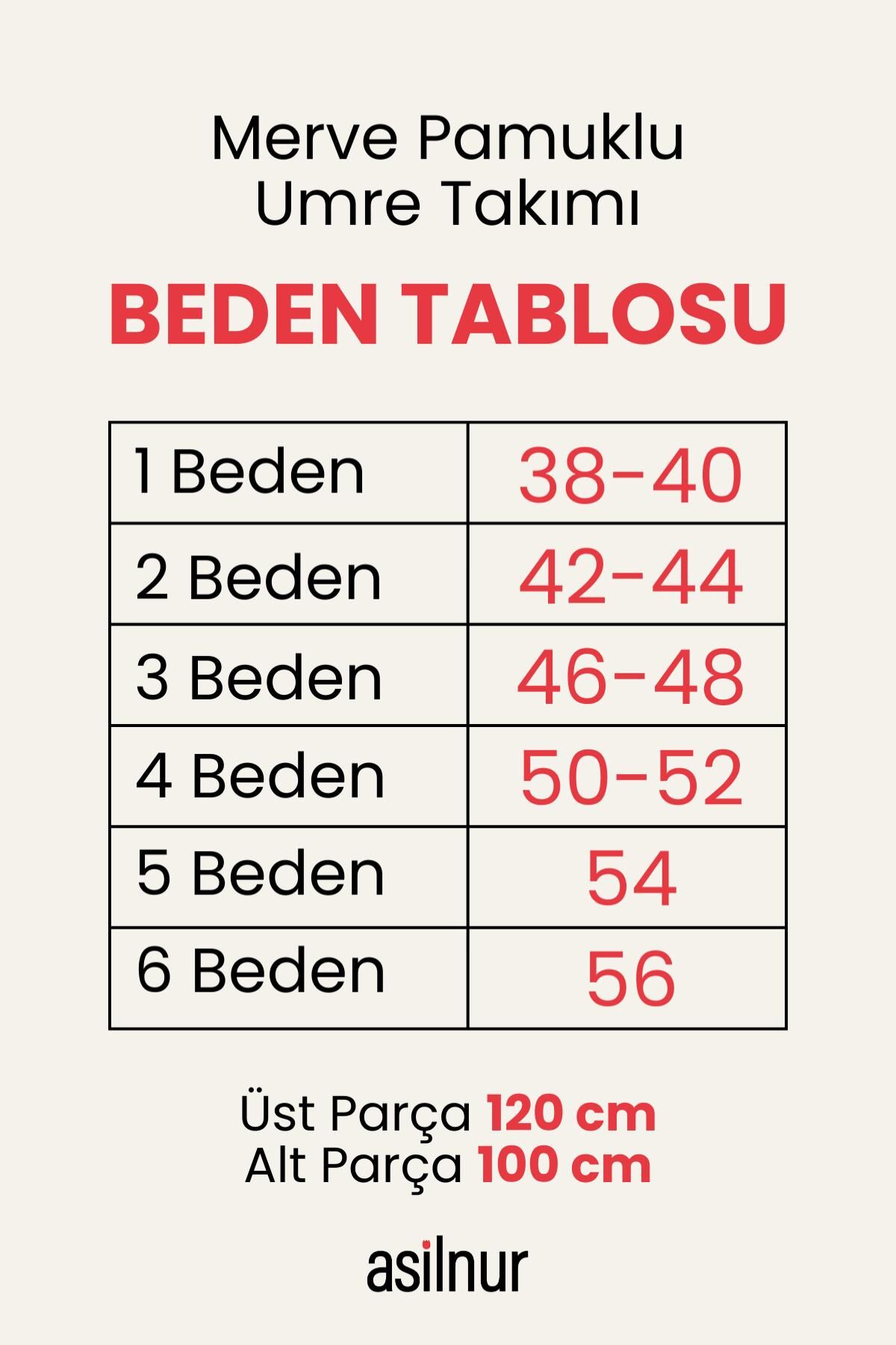 Merve Pamuklu Umre Takımı Açık Gri - 2
