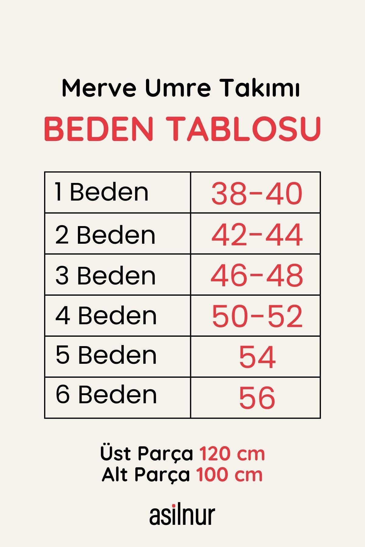 Merve Umre Takımı Beyaz - 2